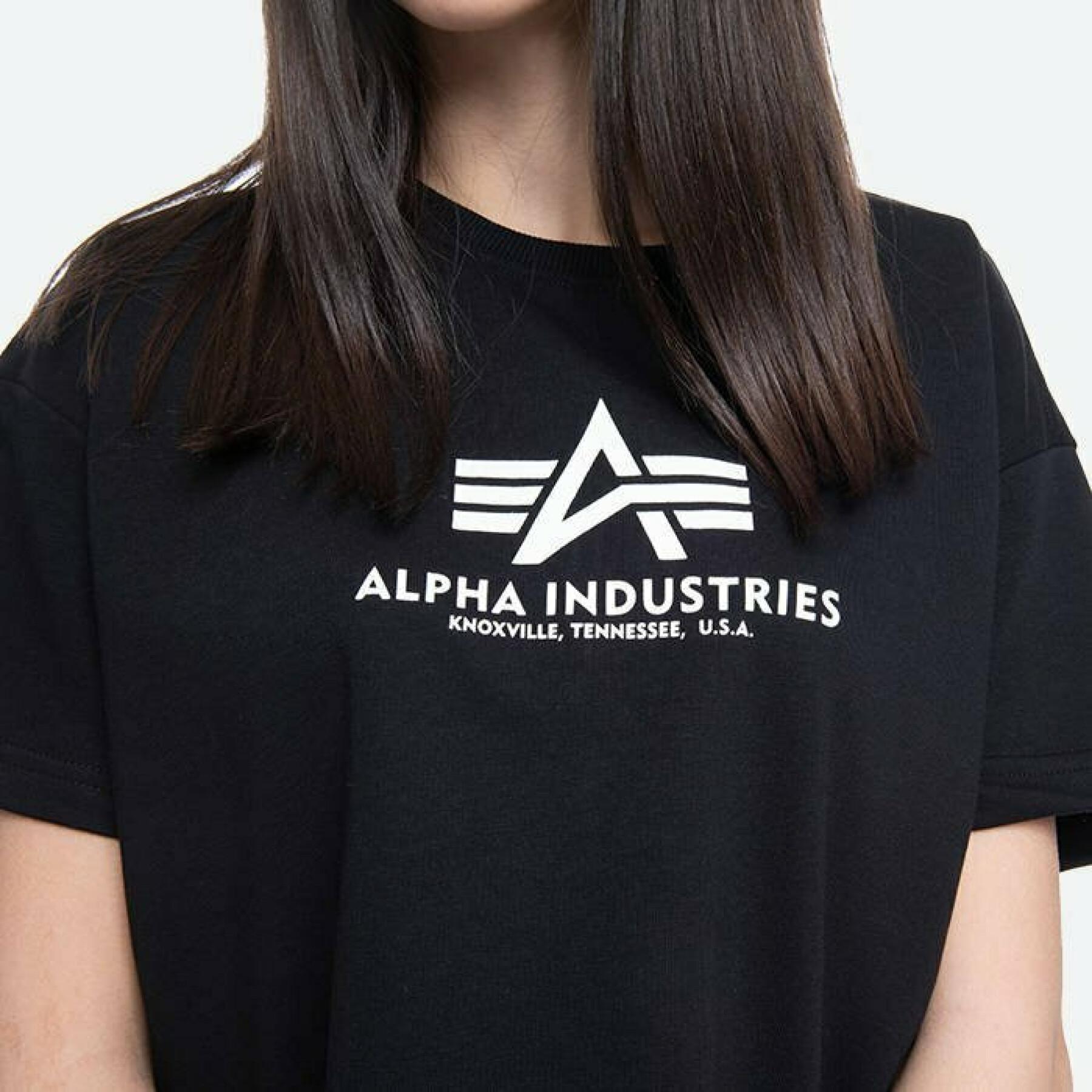 T-shirt mulher Alpha Industries Basic Boxy