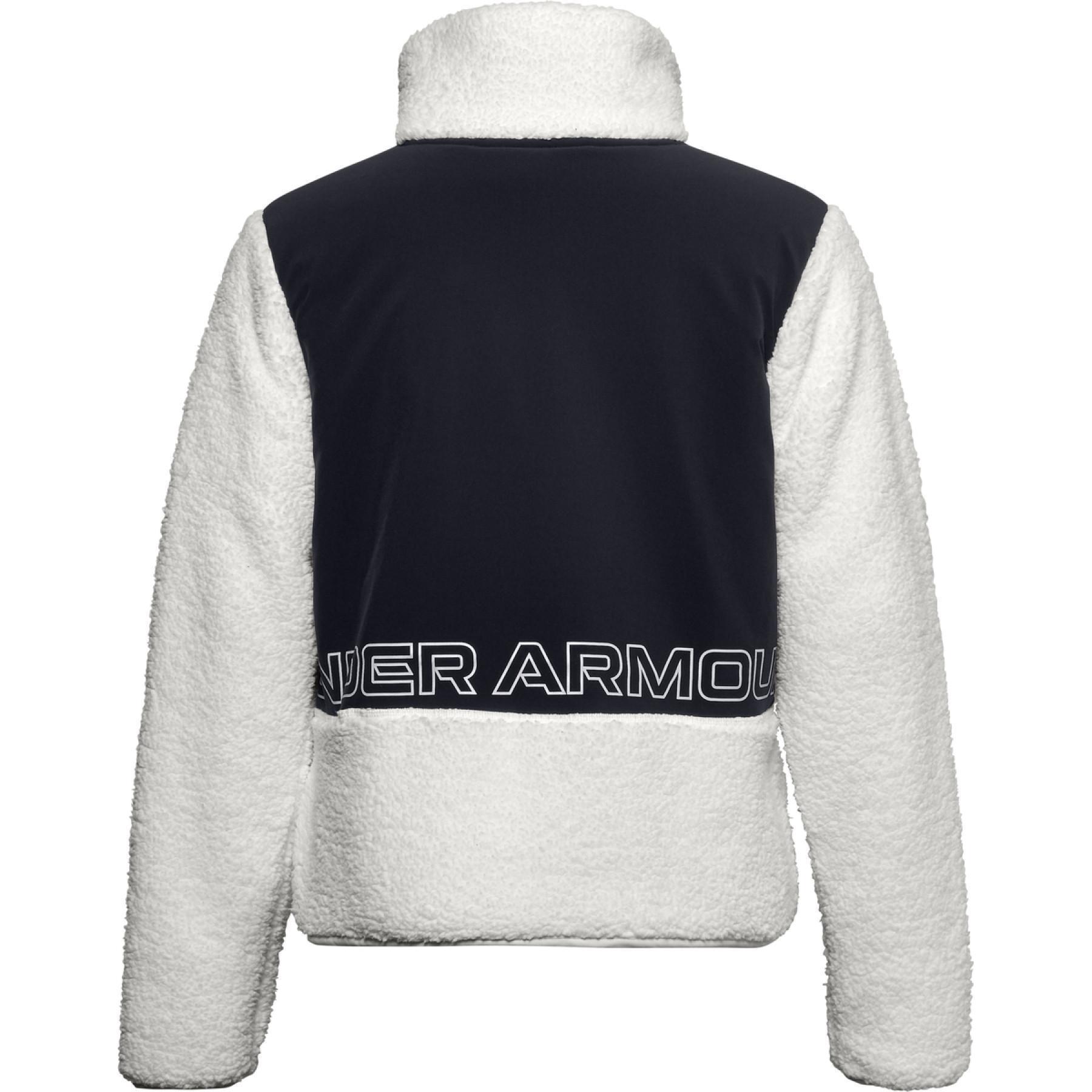 Casaco mulher Under Armour Legacy Sherpa Swacket
