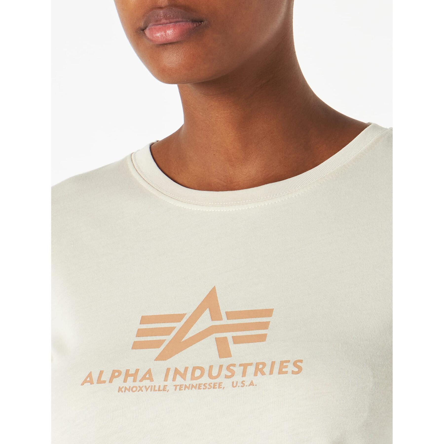 T-shirt mulher Alpha Industries new basic T