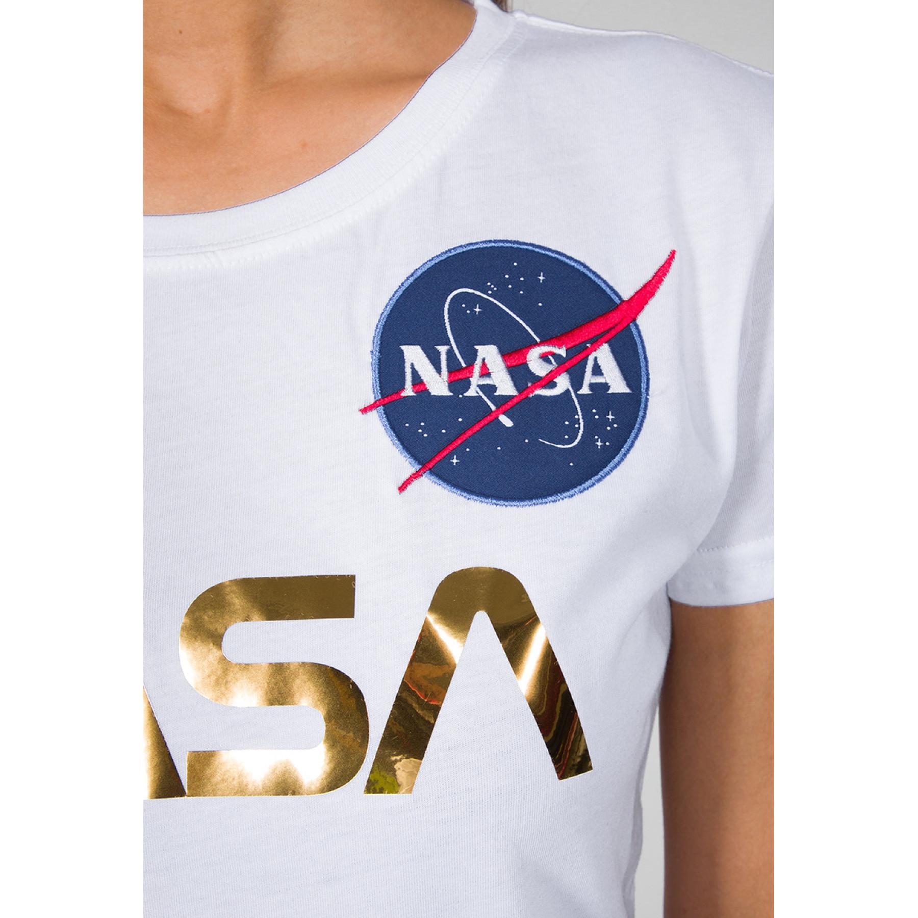 T-shirt mulher Alpha Industries NASA PM