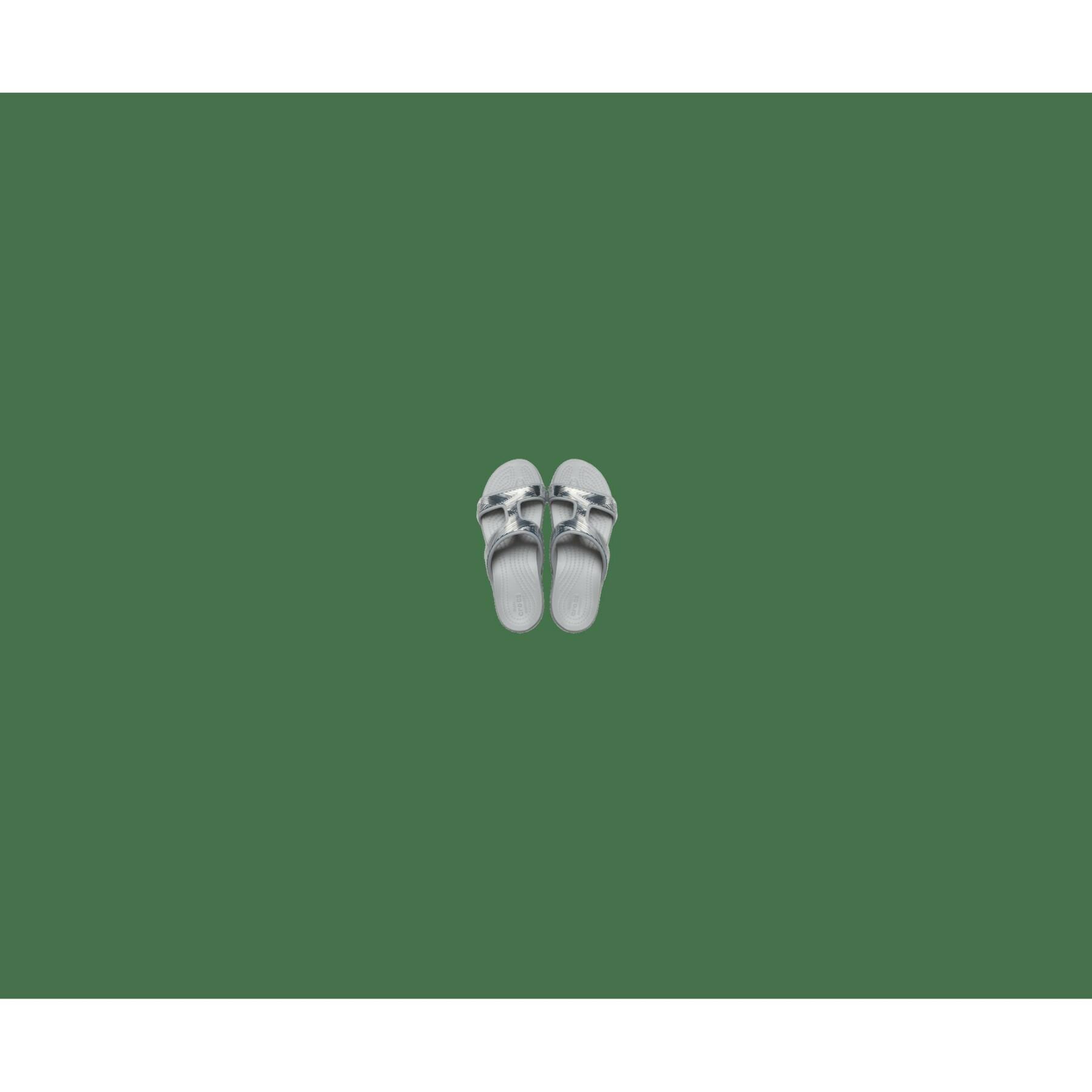 Sandálias femininas Crocs Monterey Metallic SOW dg