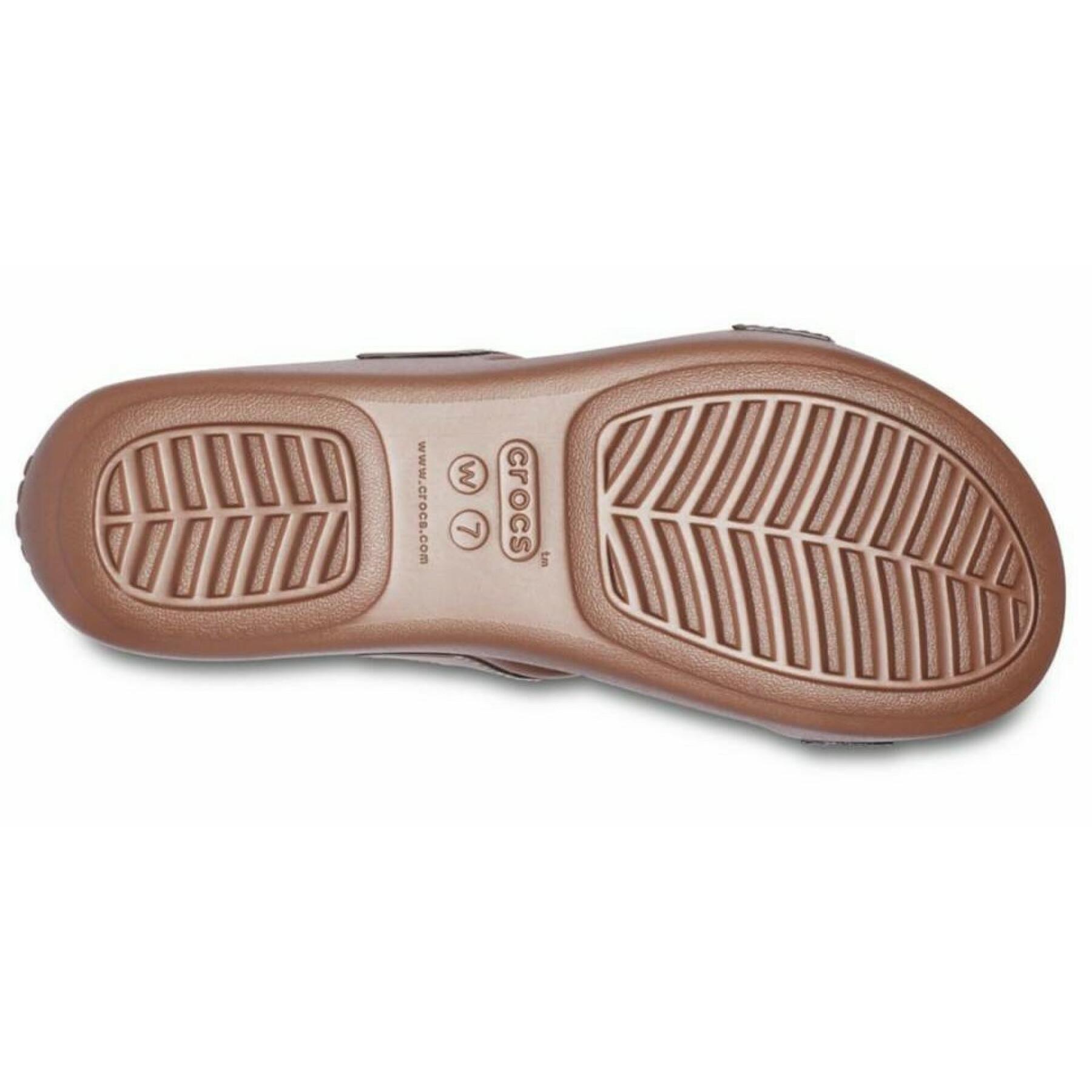 Sandálias femininas Crocs Monterey Metallic SOW dg