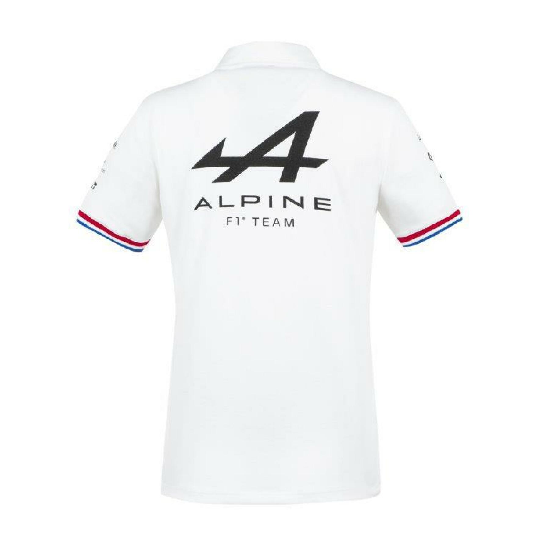 Camisa pólo feminina de manga curta Le Coq Sportif Alpine F1 2021/22