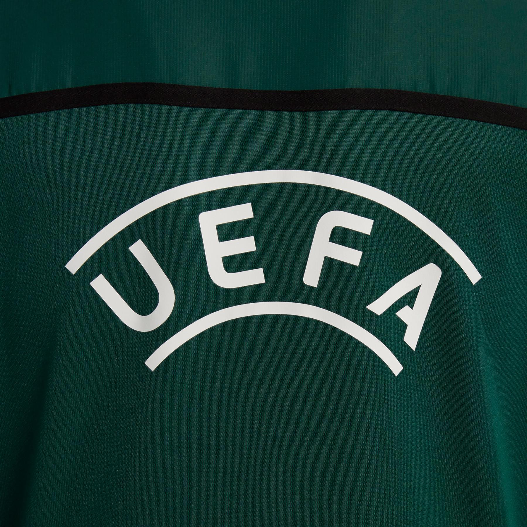 Camisola com fecho éclair feminino Macron UEFA 2019