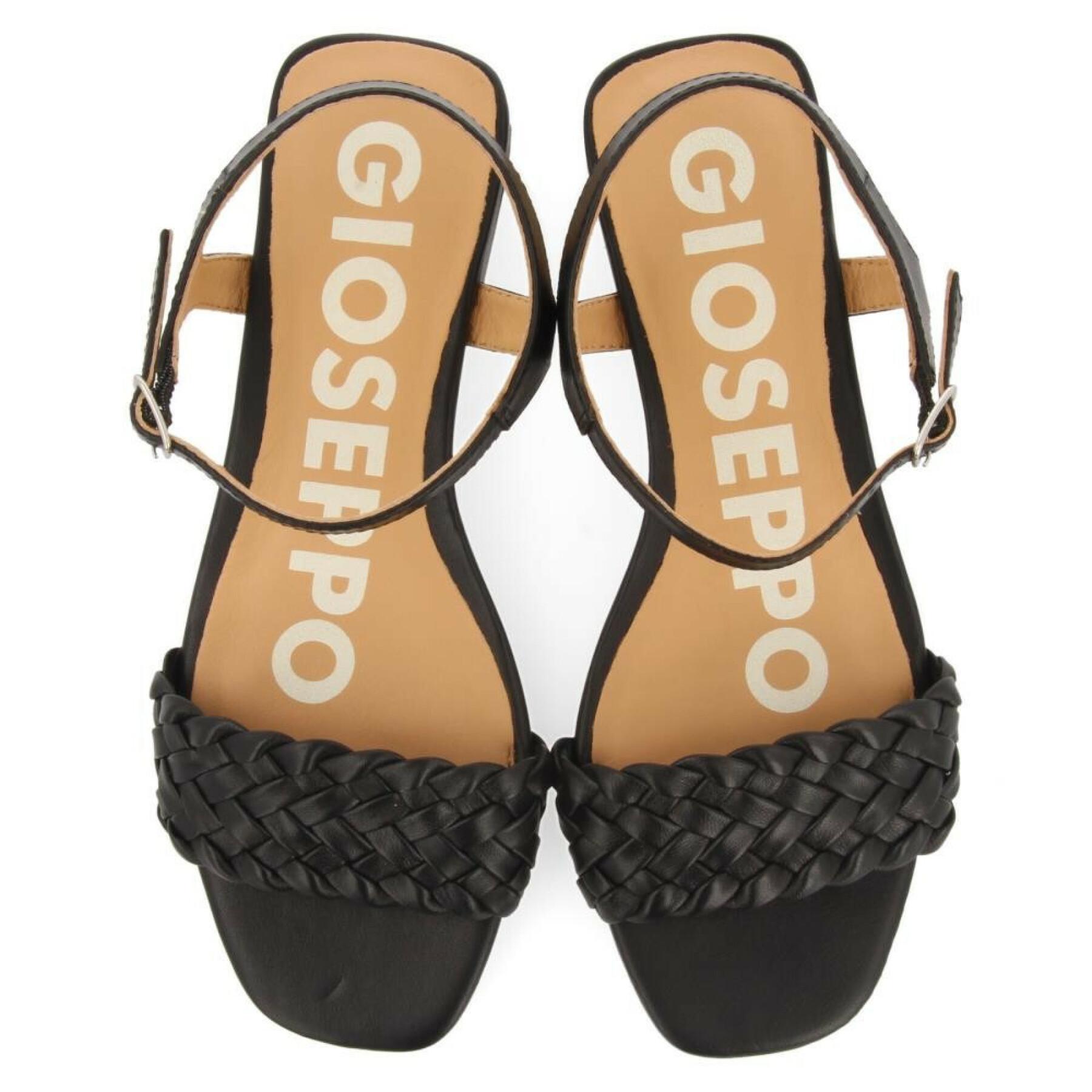Sandálias de calcanhar feminino Gioseppo Rolante