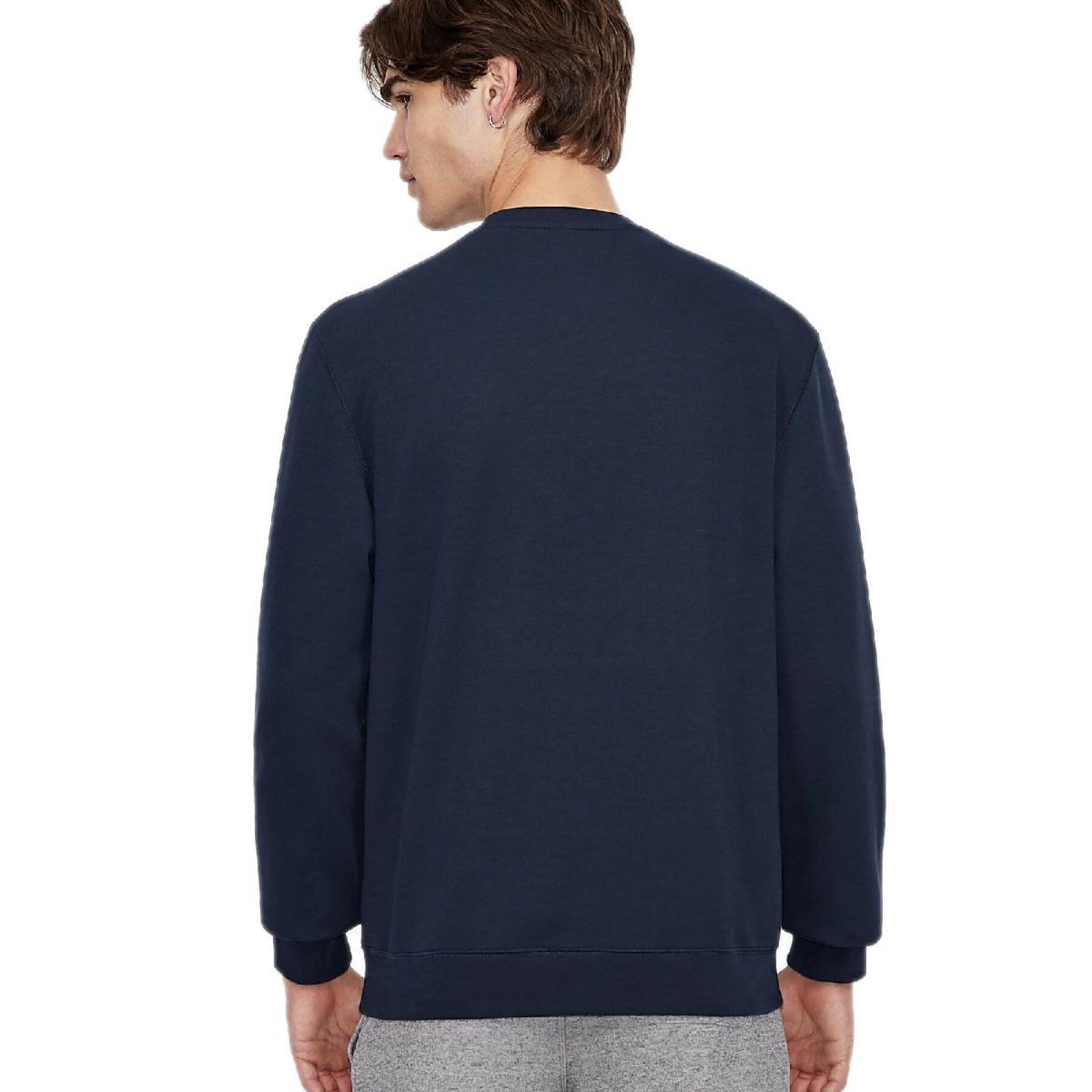 Sweatshirt pescoço redondo Armani Exchange 6KZMFG-ZJ5UZ navy