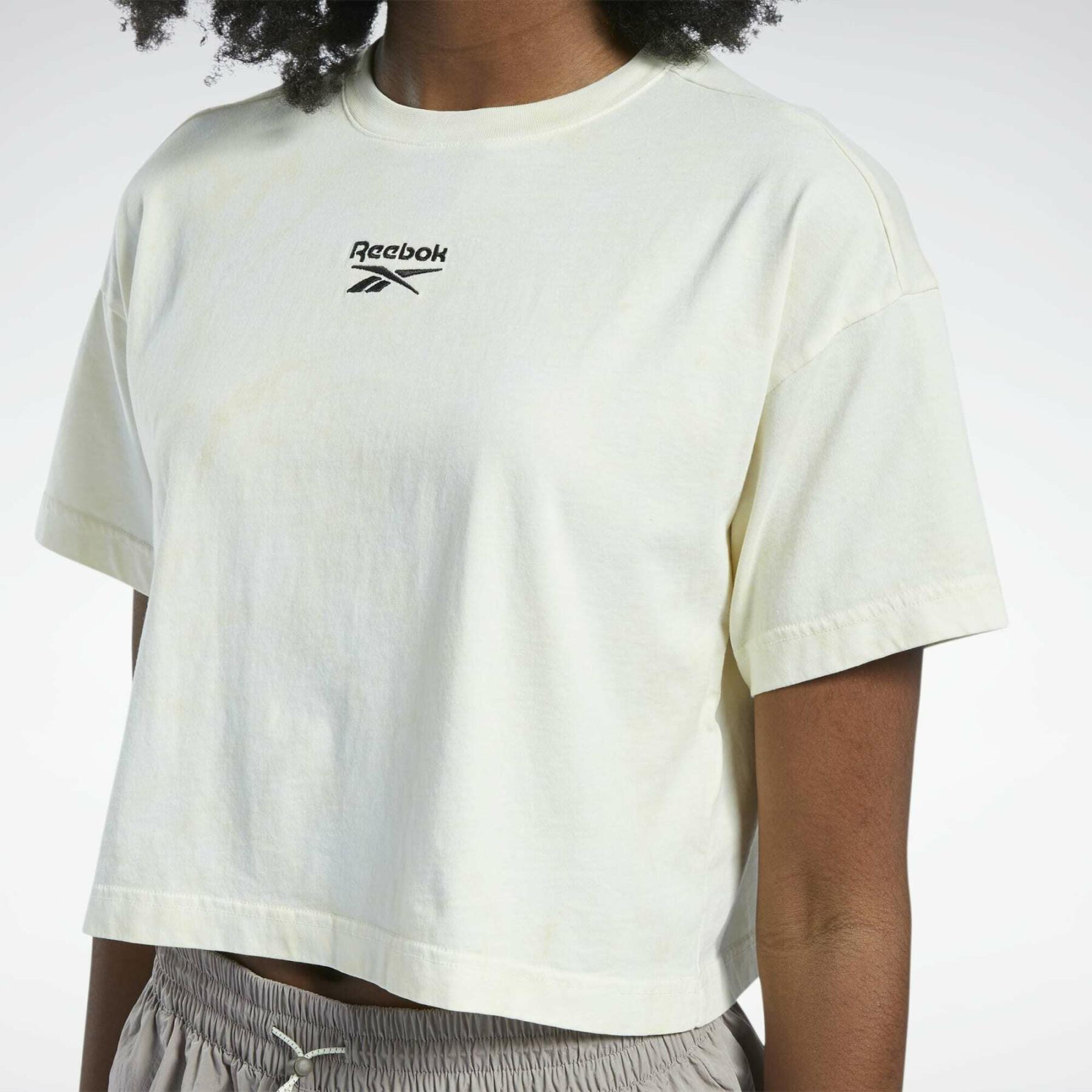 Camiseta feminina Reebok Classics Summer Retreat Cloud