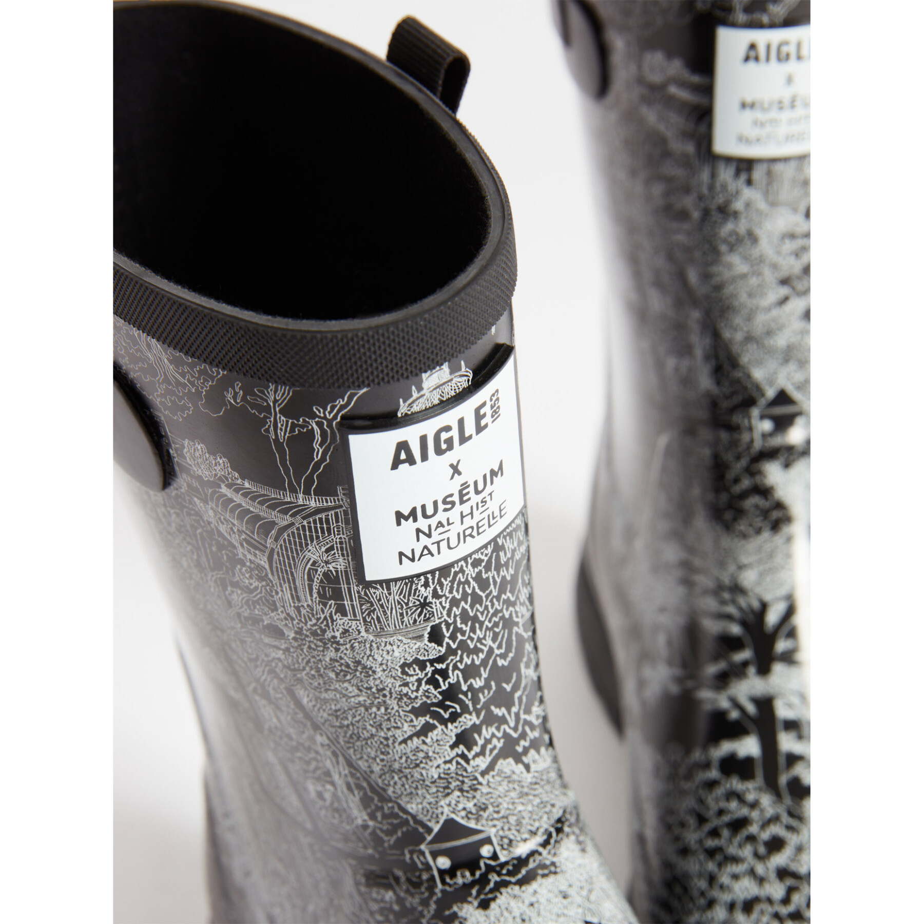 Botas de chuva para mulher Aigle Alya Print