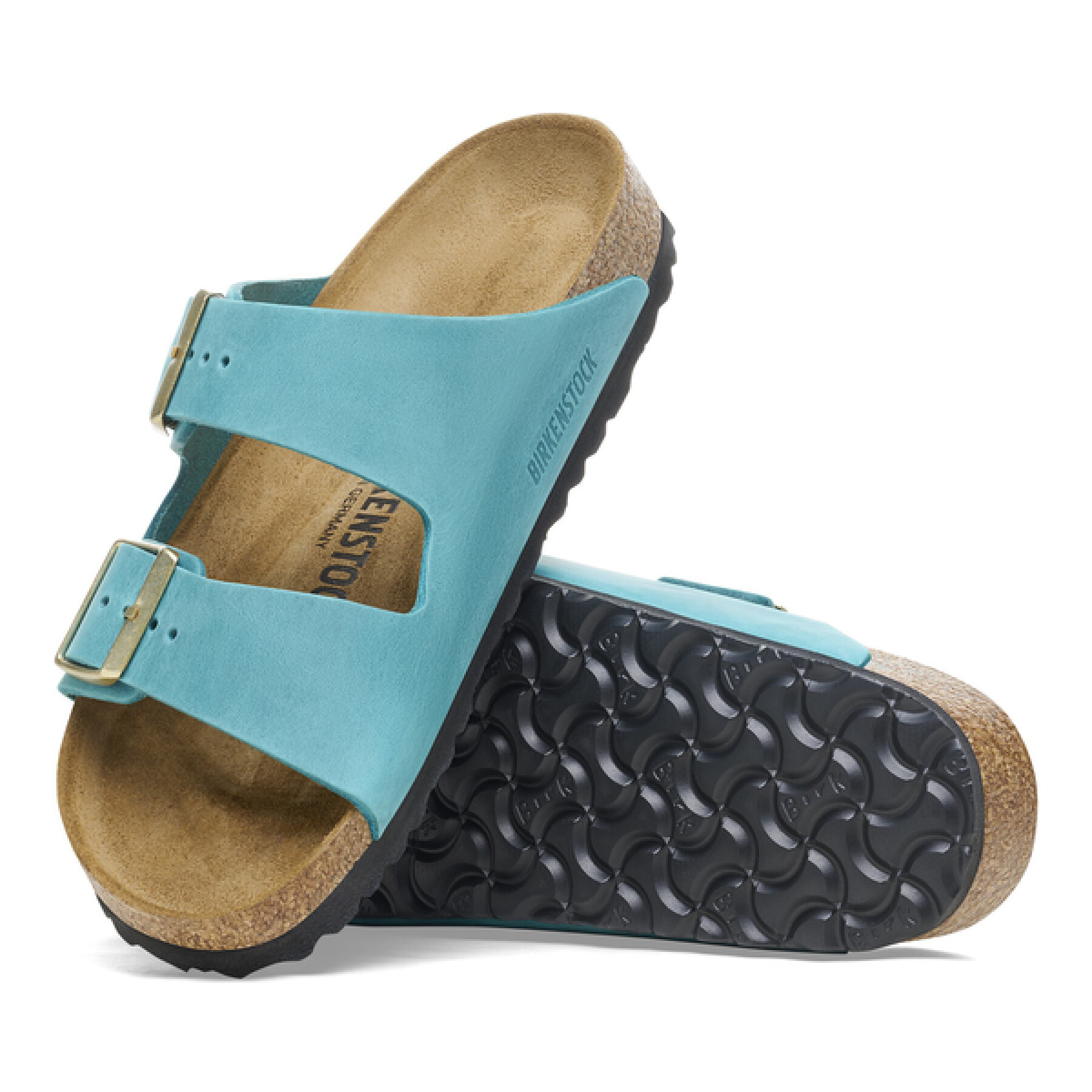 Sandálias de couro para mulheres Birkenstock Arizona Oiled