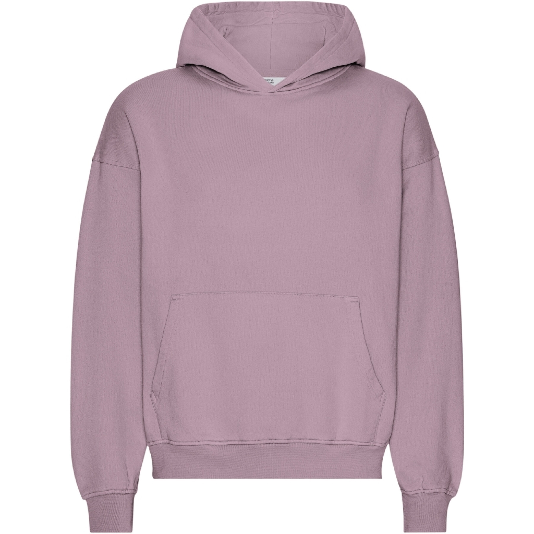 Sweatshirt com capuz de grandes dimensões Colorful Standard Organic Pearly Purple