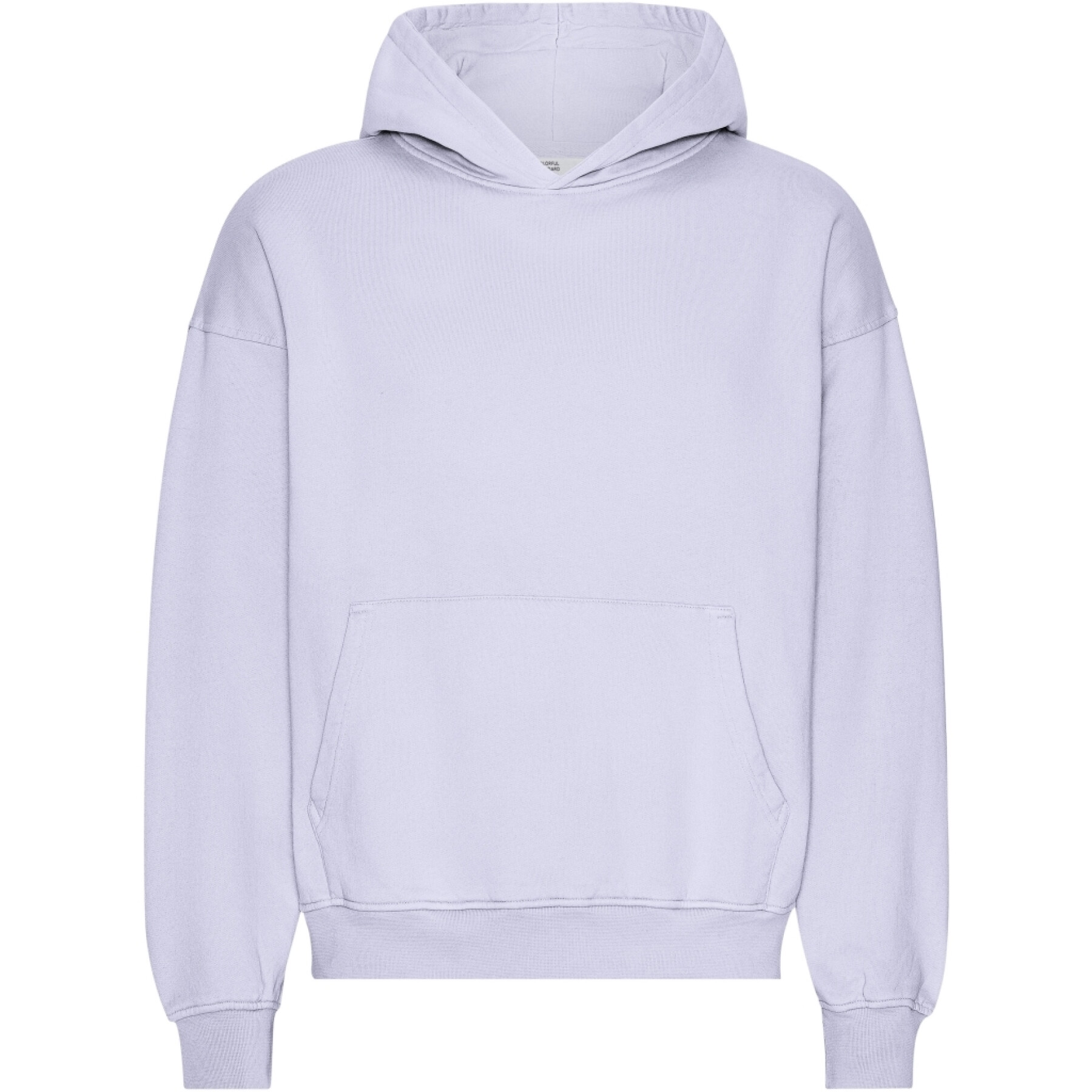 Sweatshirt com capuz de grandes dimensões Colorful Standard Organic Soft Lavender