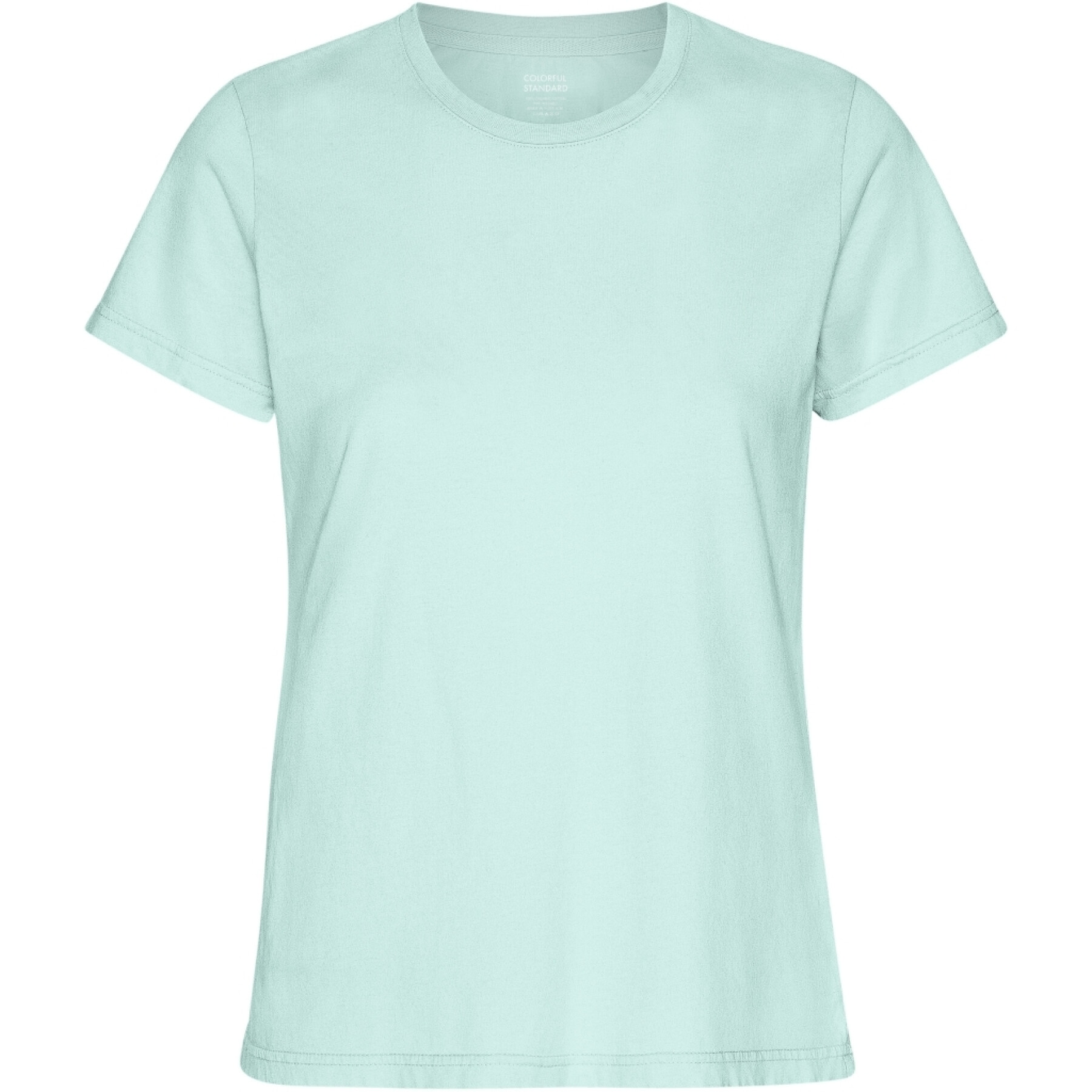 T-shirt de mulher Colorful Standard Light Organic Light Aqua