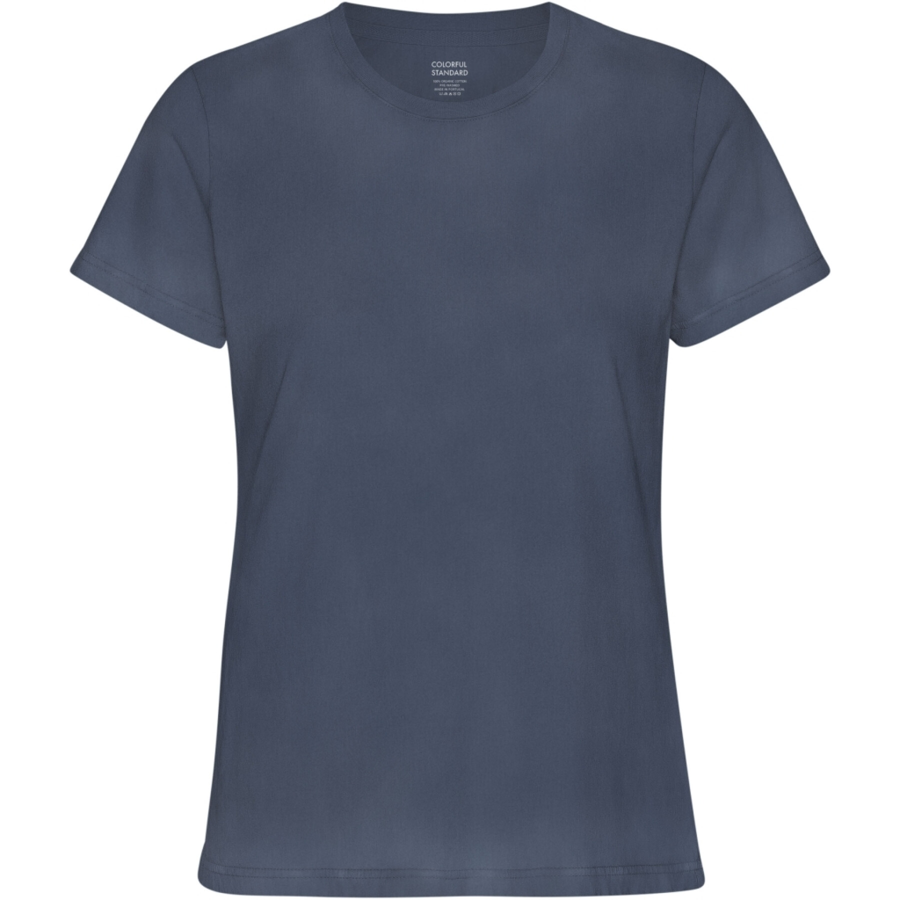 T-shirt de mulher Colorful Standard Light Organic Neptune Blue