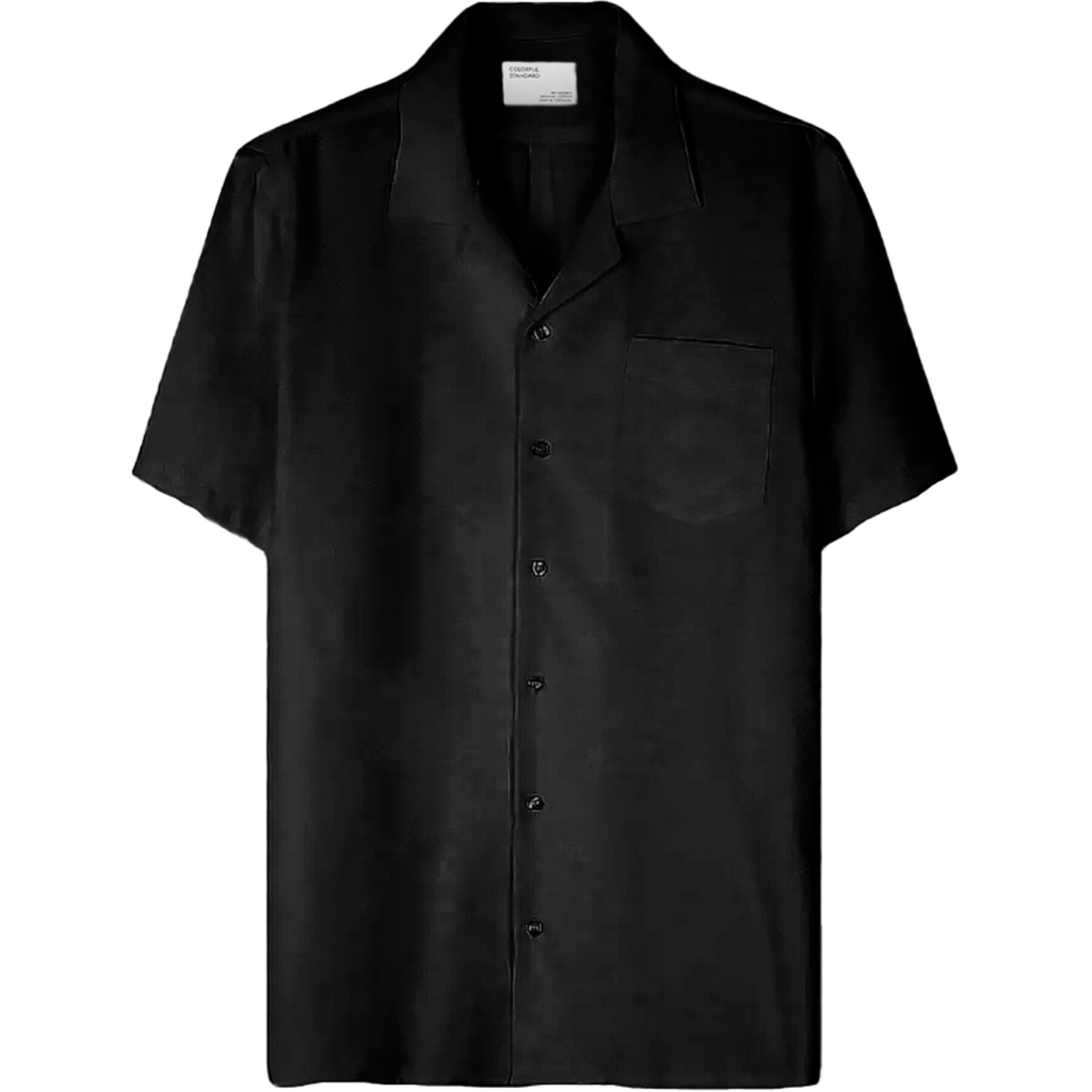 Camisa Colorful Standard Deep Black
