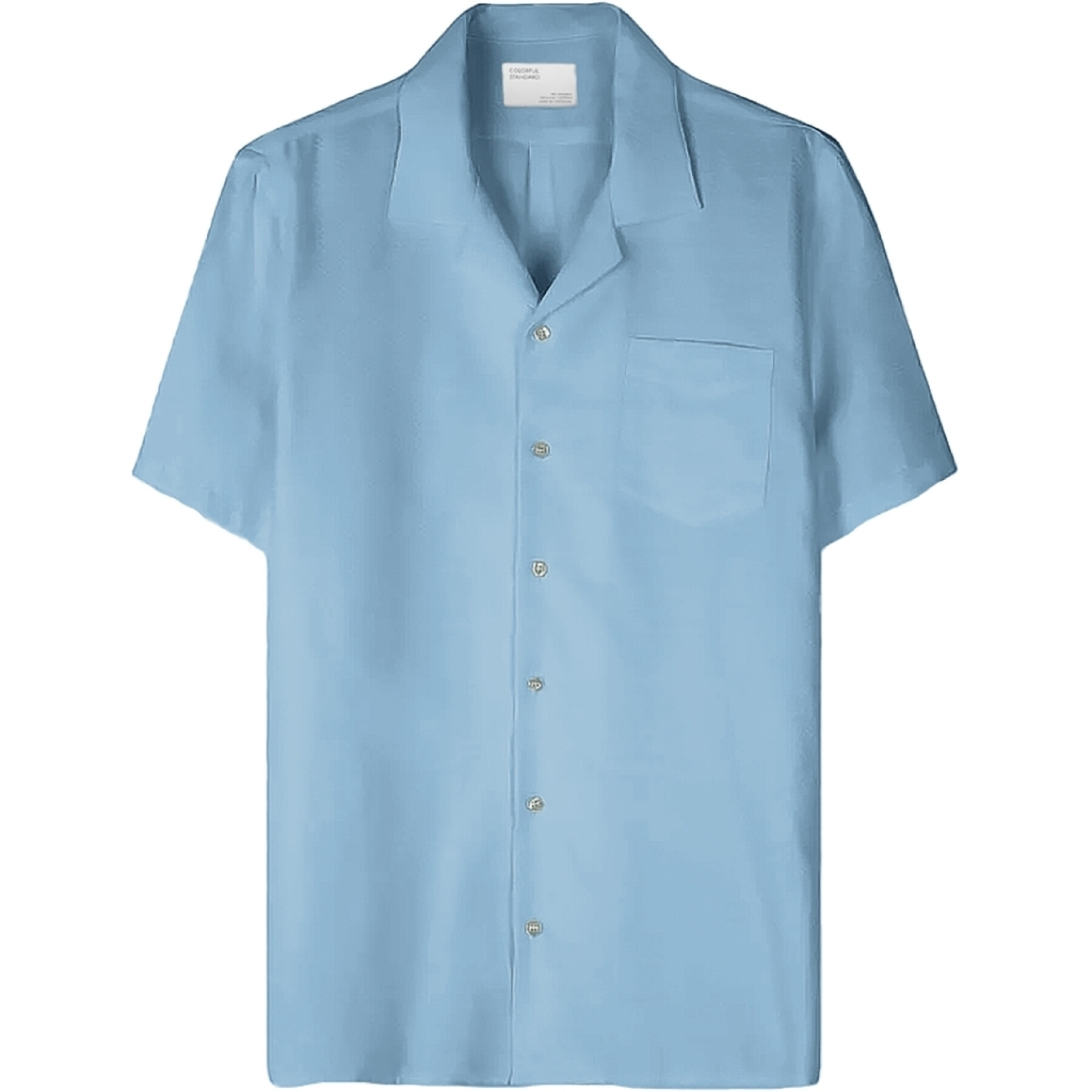 Camisa Colorful Standard Seaside Blue