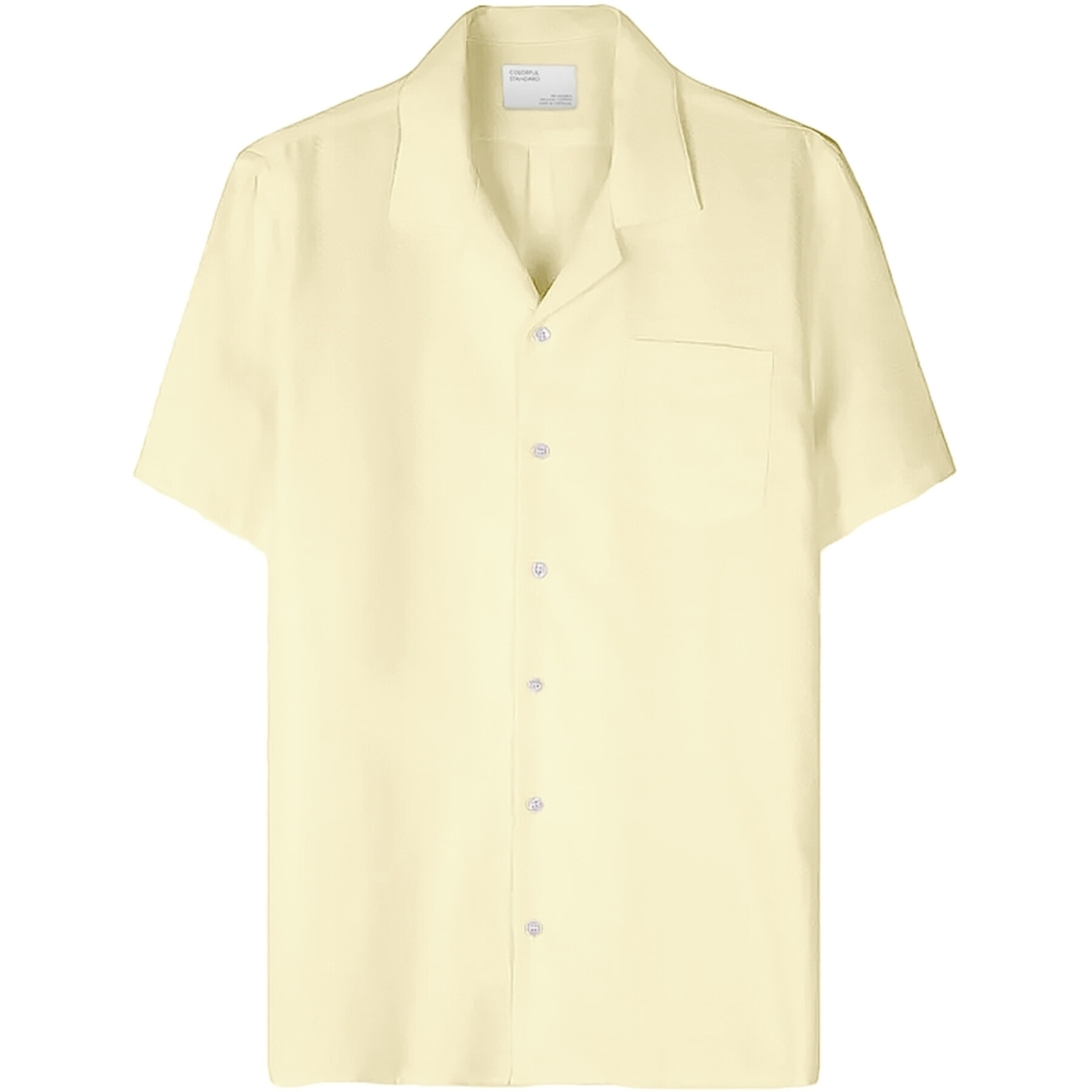 Camisa Colorful Standard Soft Yellow
