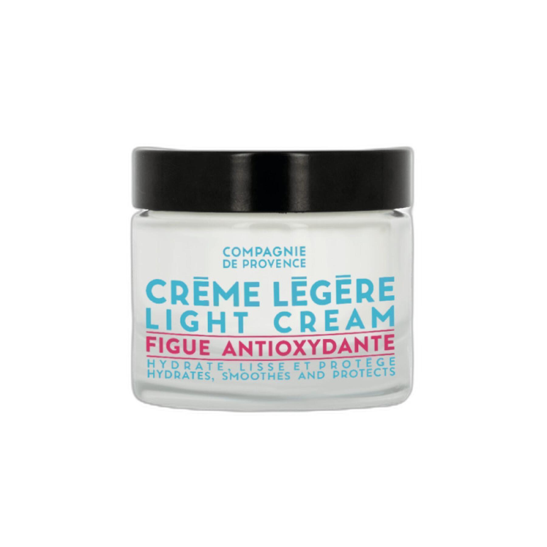 Creme facial anti-oxidante de figo claro Compagnie de Provence 50 ml