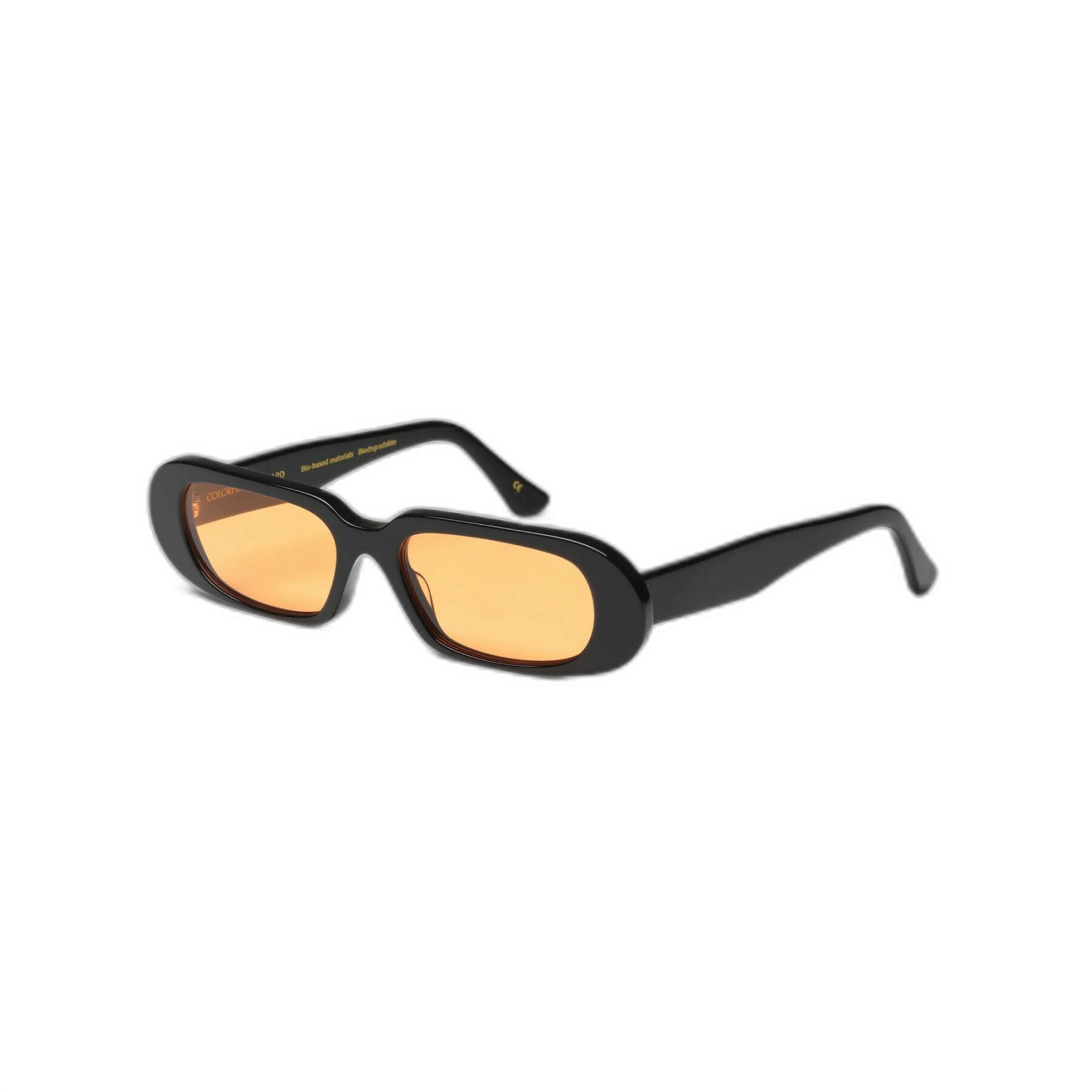 Óculos escuros Colorful Standard 09 deep black solid/orange