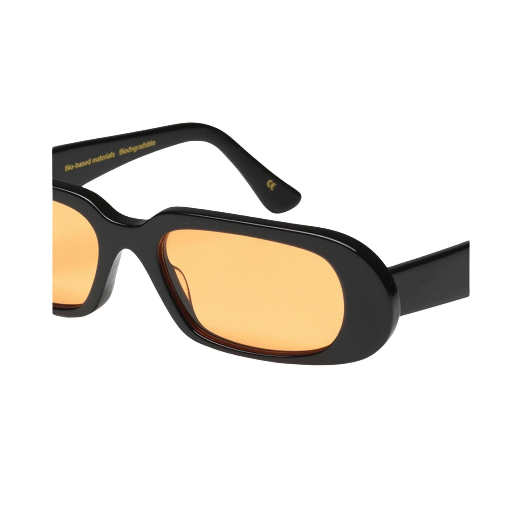 Óculos escuros Colorful Standard 09 deep black solid/orange