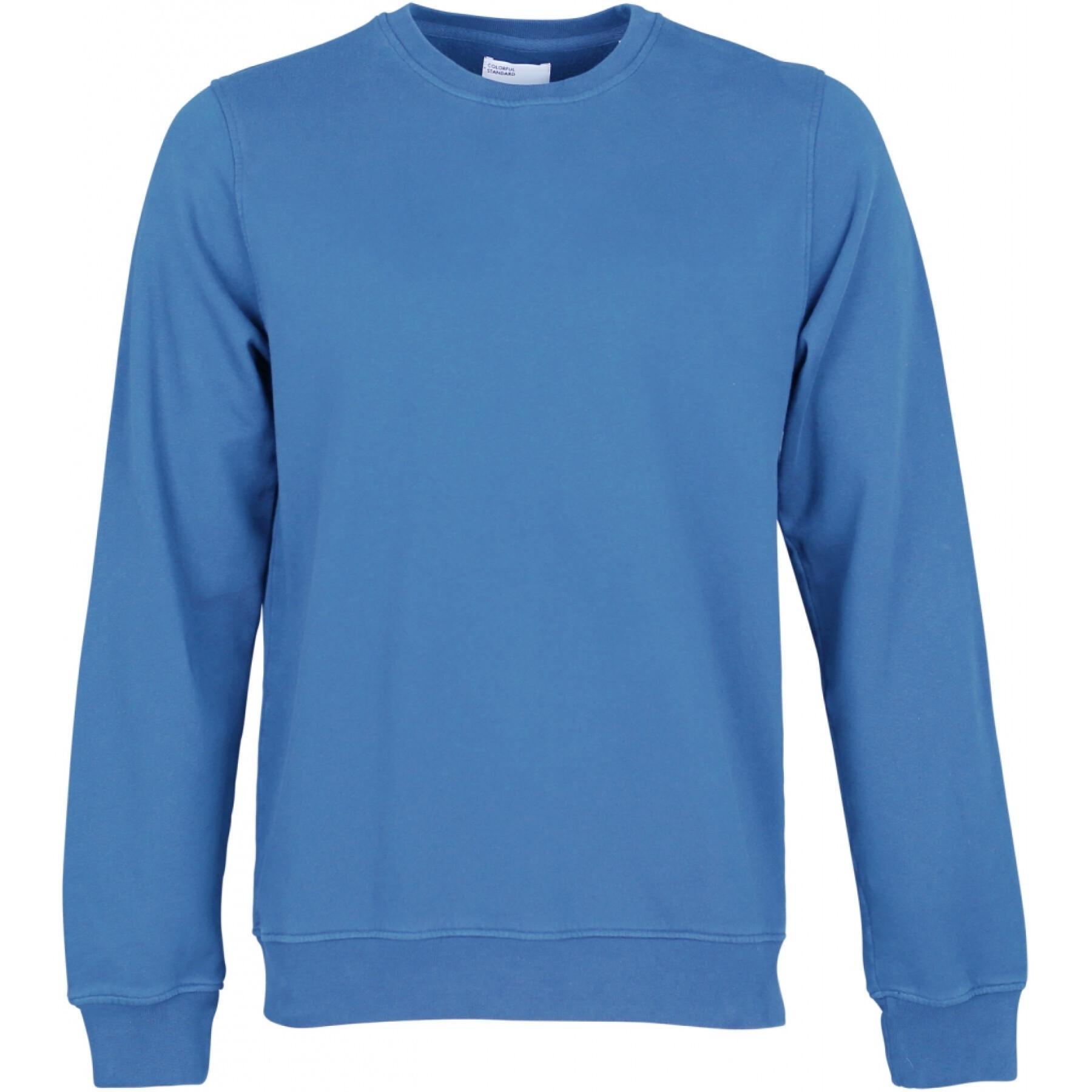 Sweatshirt pescoço redondo Colorful Standard Classic Organic sky blue