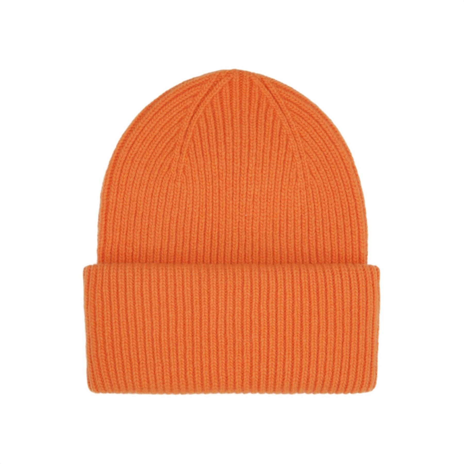 Chapéu de lã Colorful Standard Merino burned orange