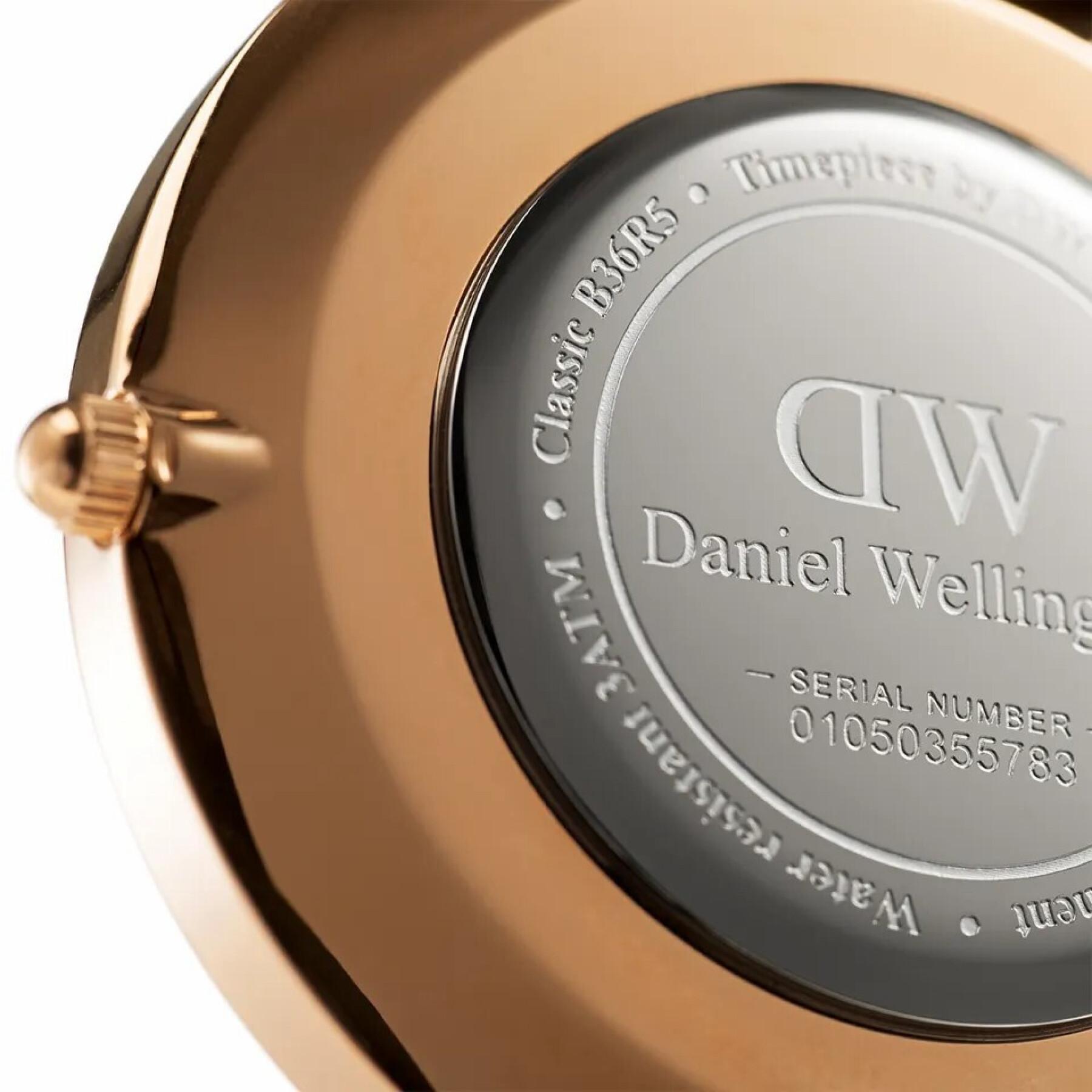 Relógio feminino Daniel Wellington Classic Black Sheffield