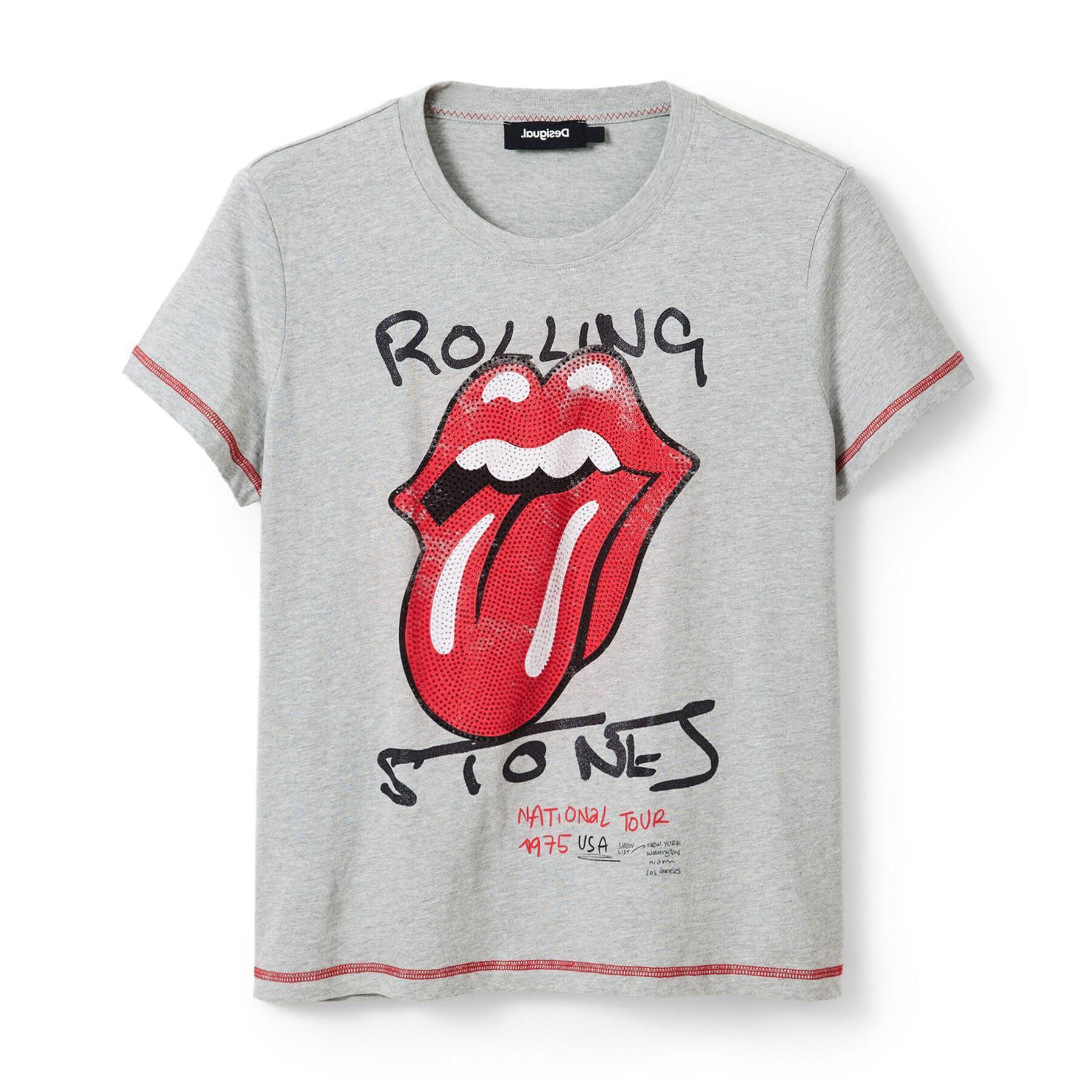 T-shirt de mulher Desigual The Rolling Stone