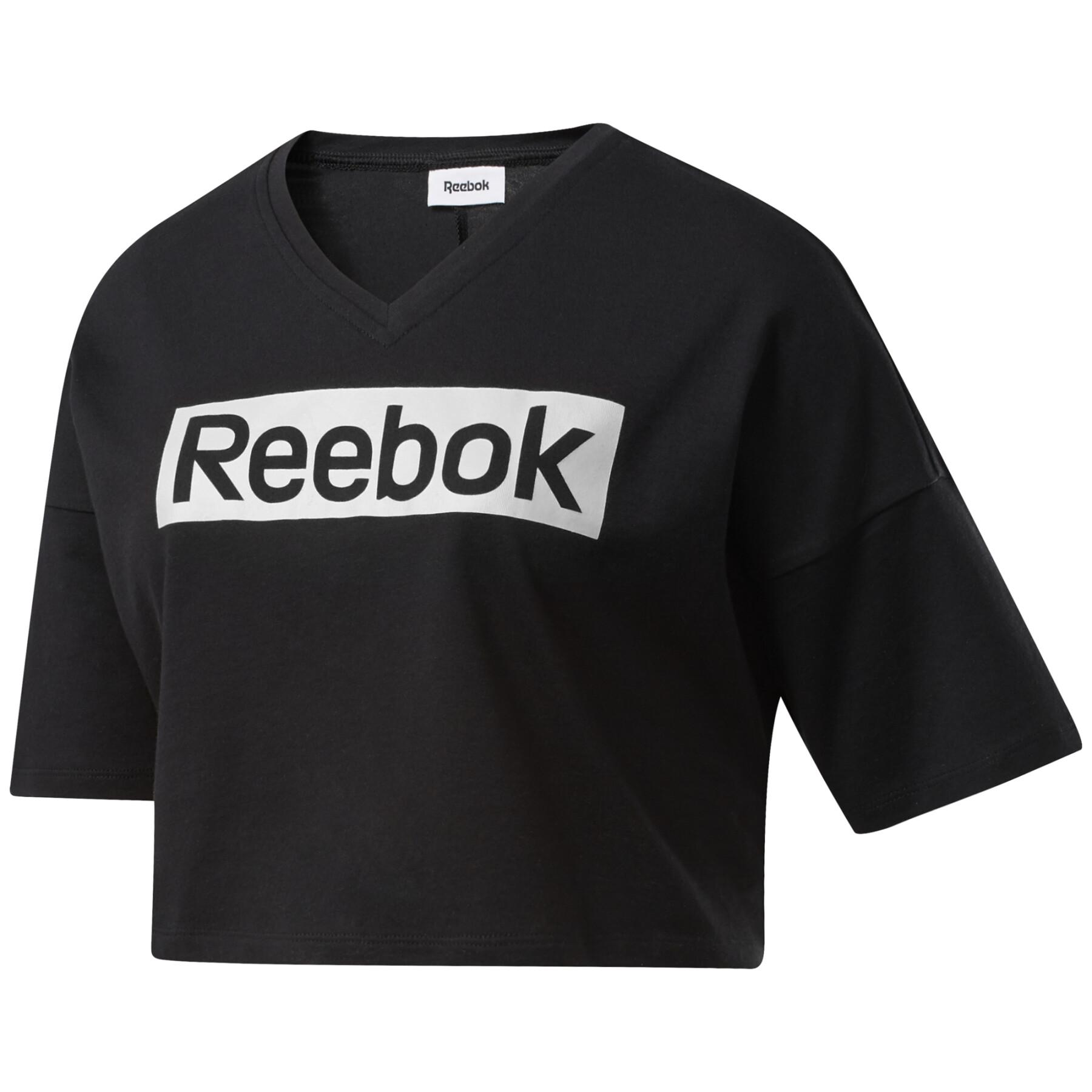 Camiseta feminina Reebok Essentials Linear Logo
