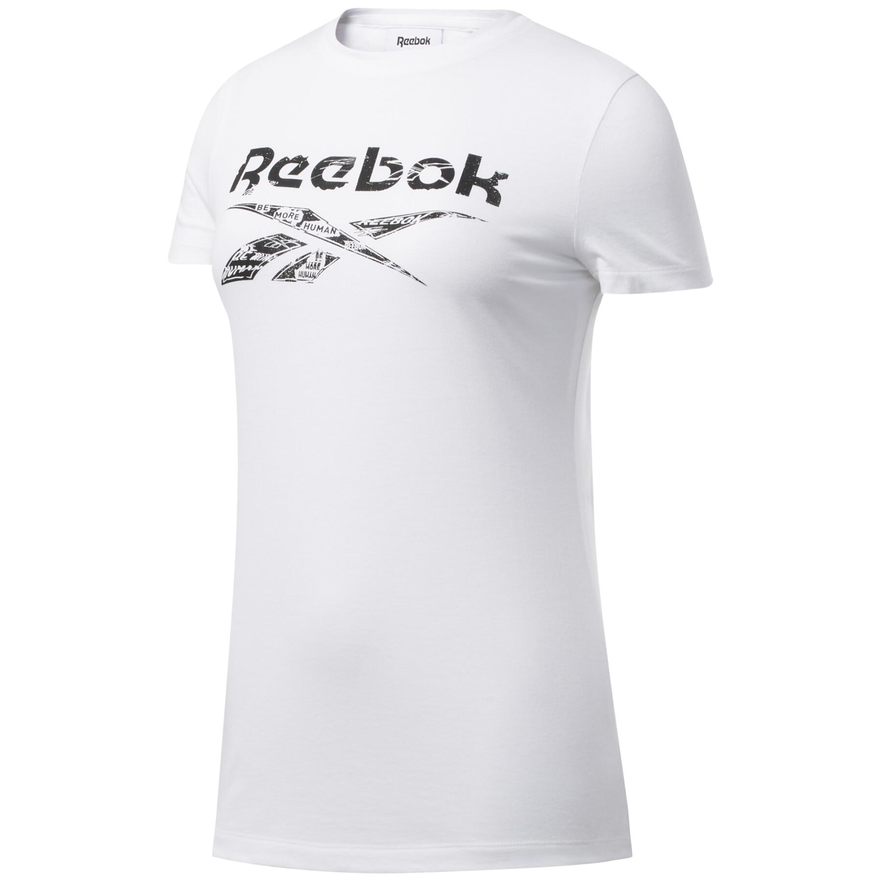 Camiseta feminina Reebok Essentials Graphic Delta