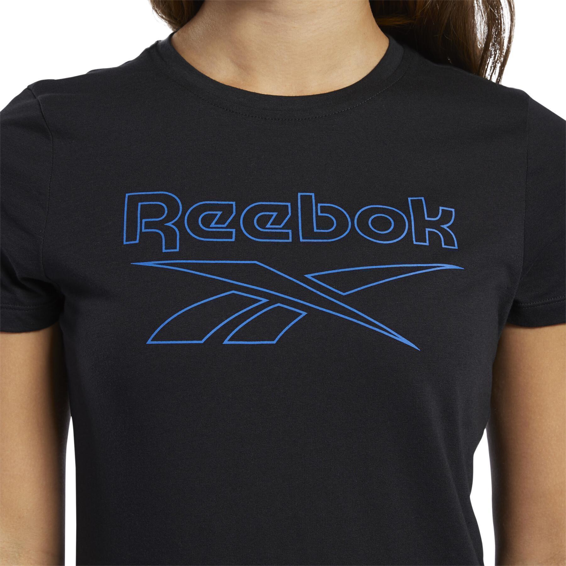 Camiseta feminina Reebok Essentials Graphic Delta