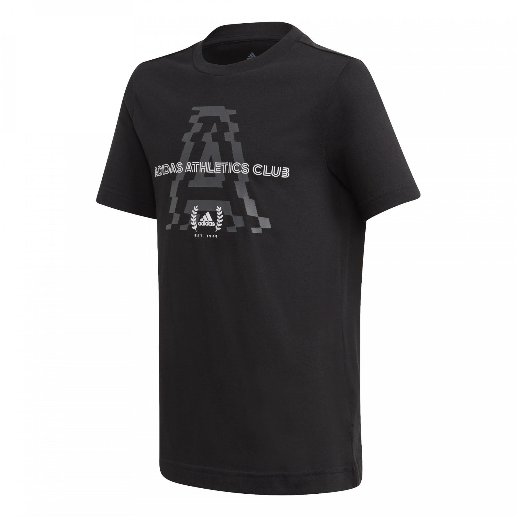 T-shirt de criança adidas Athletics Club Graphics