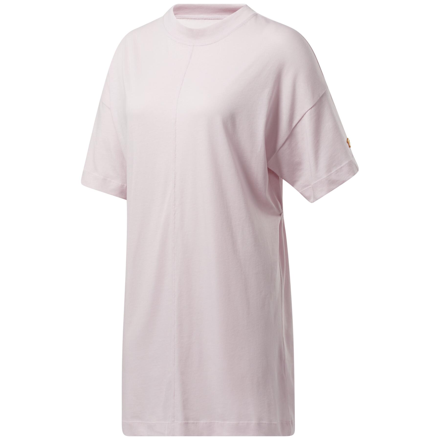 Vestido de camiseta feminino Reebok MYT Dress