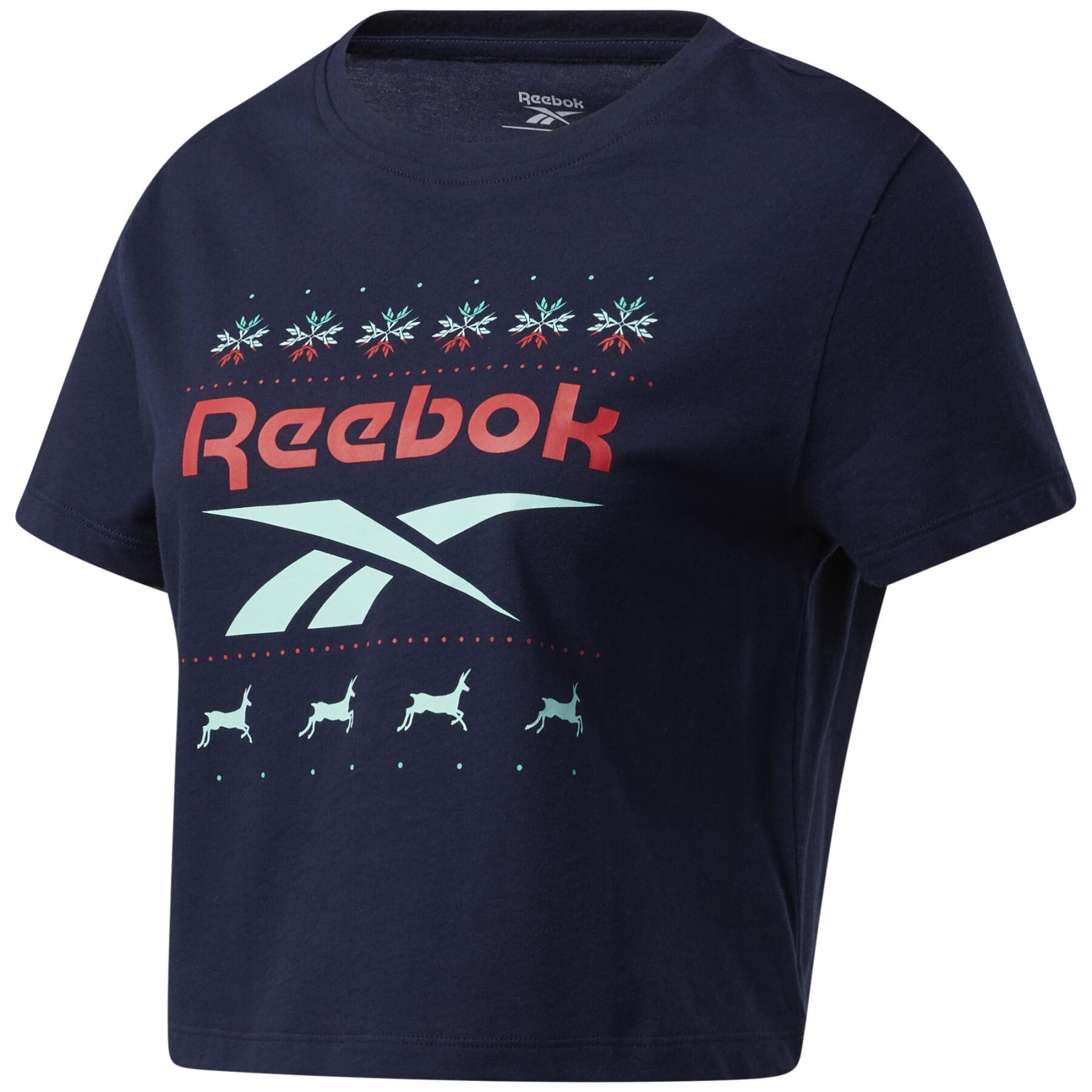 Camiseta feminina Reebok Holiday