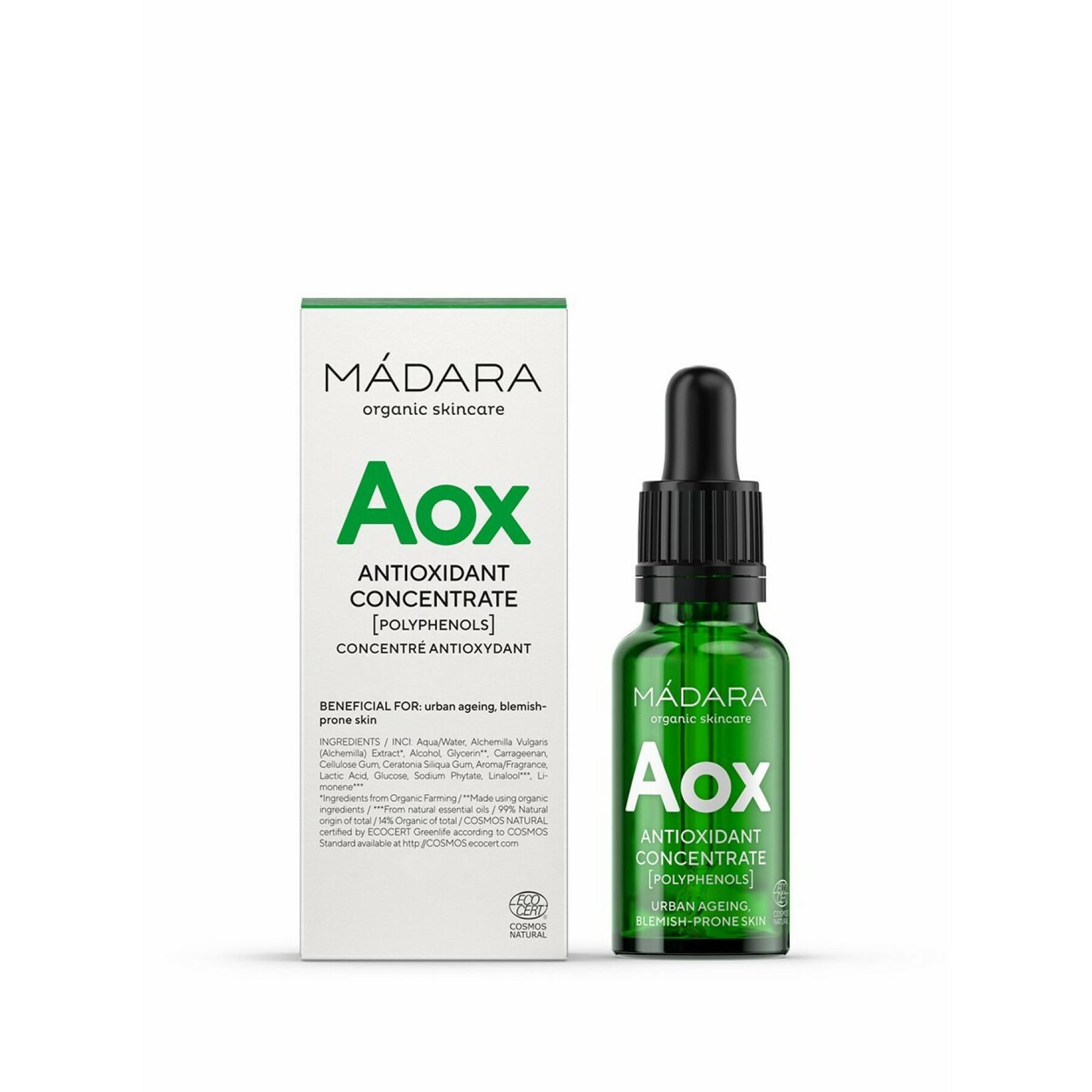 Concentrado de soro antioxidante Madara 17,5 ml