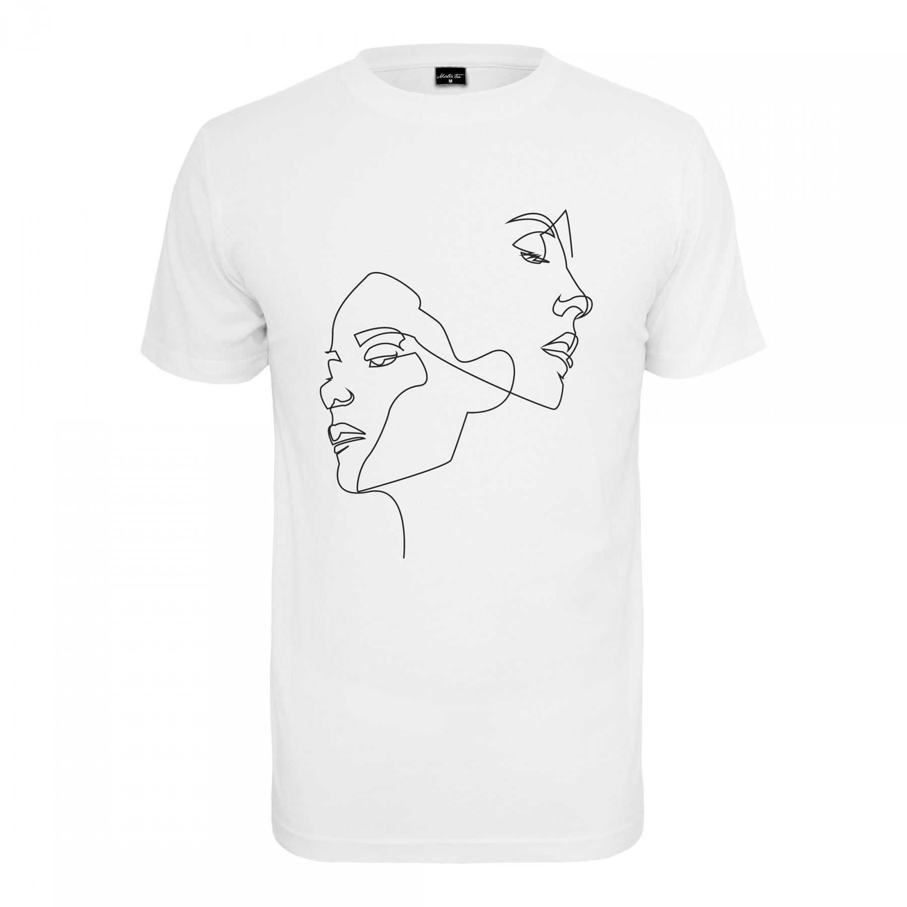 T-shirt mulher Mister Tee one line