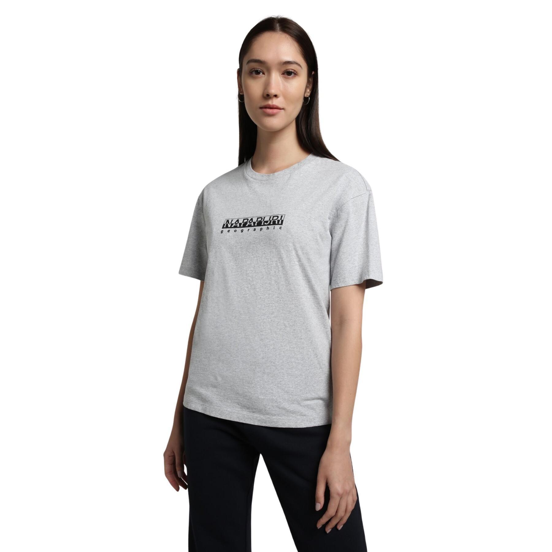 T-shirt de mulher Napapijri S-Box 4