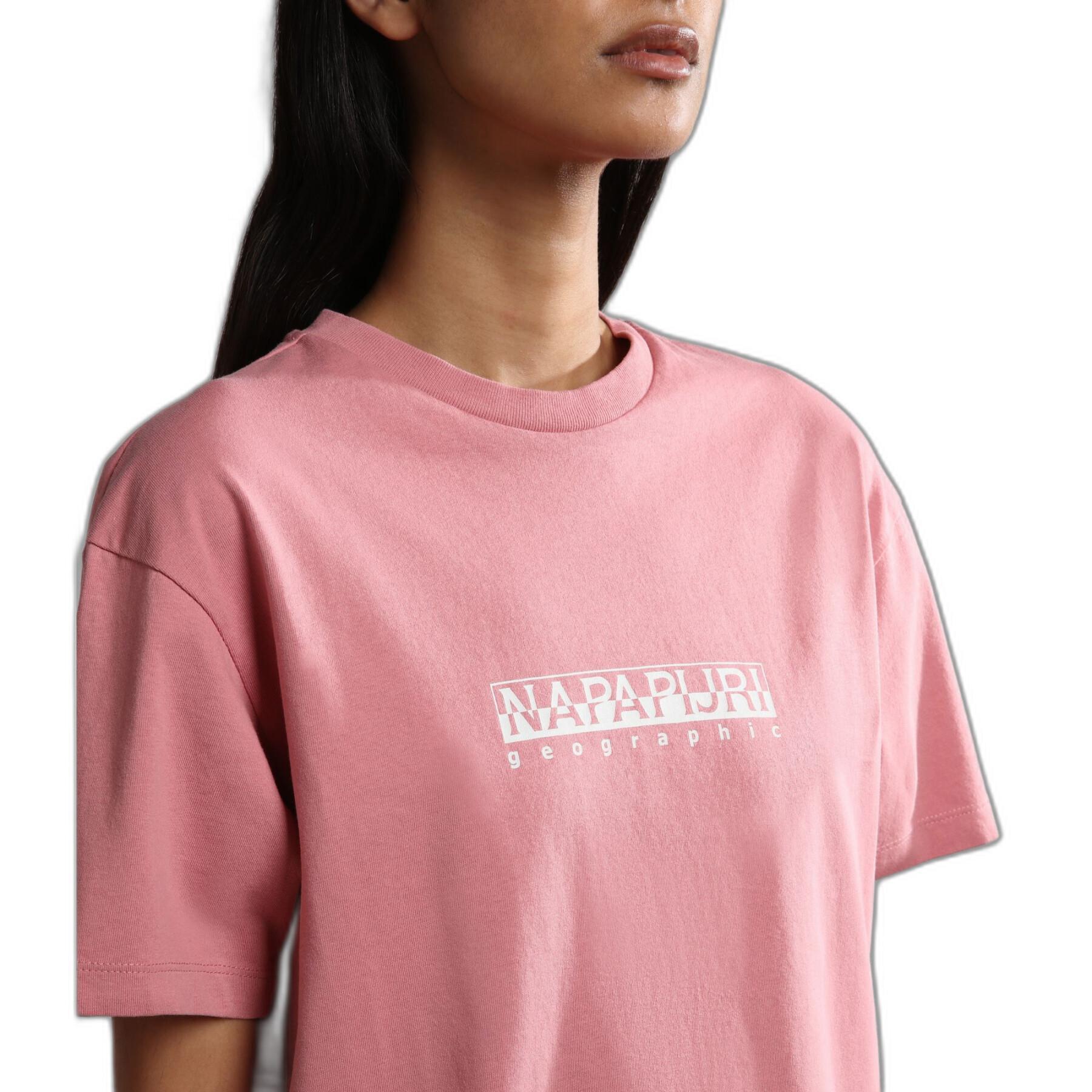 T-shirt de mulher Napapijri S-Box 4