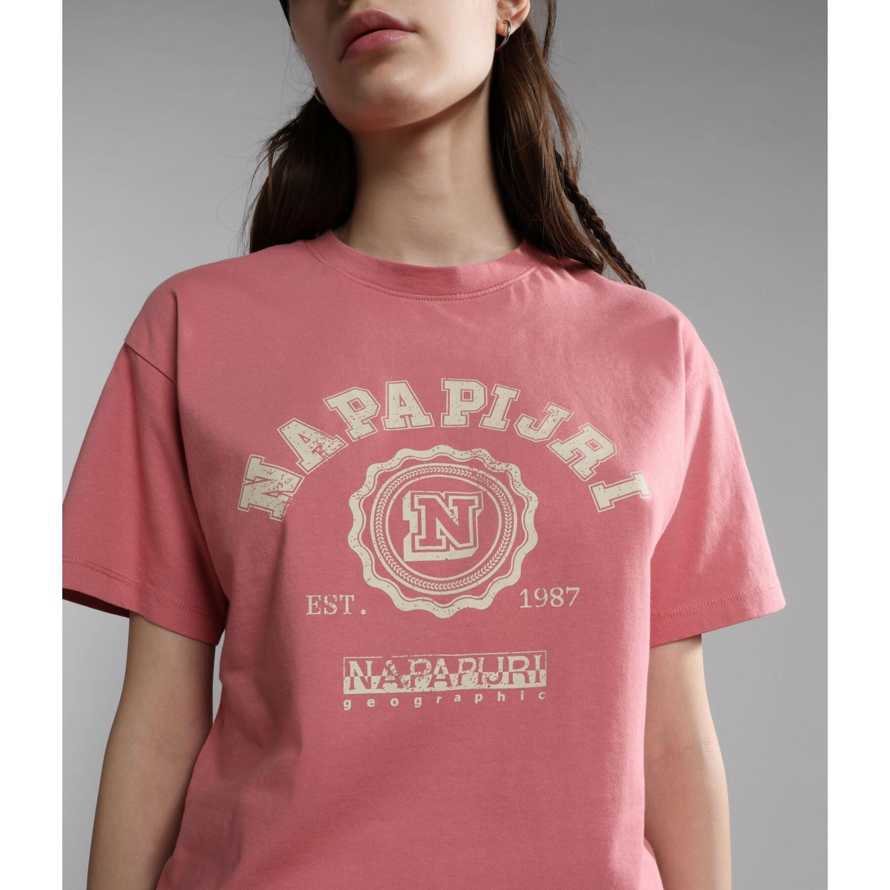 T-shirt de mulher Napapijri Moreno
