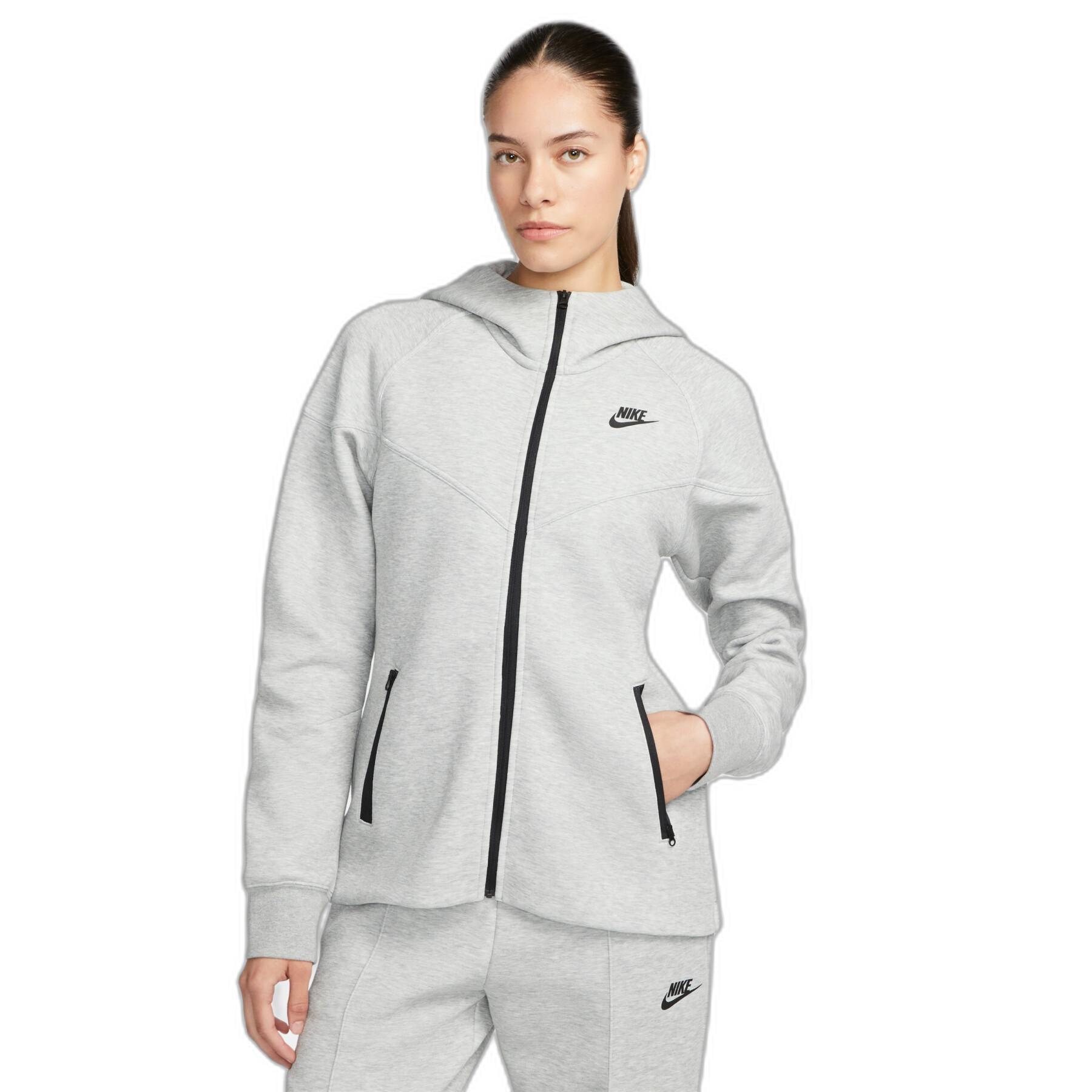 Casaco de fato de treino para desporto feminino com capuz Nike Tech Fleece Windrunner