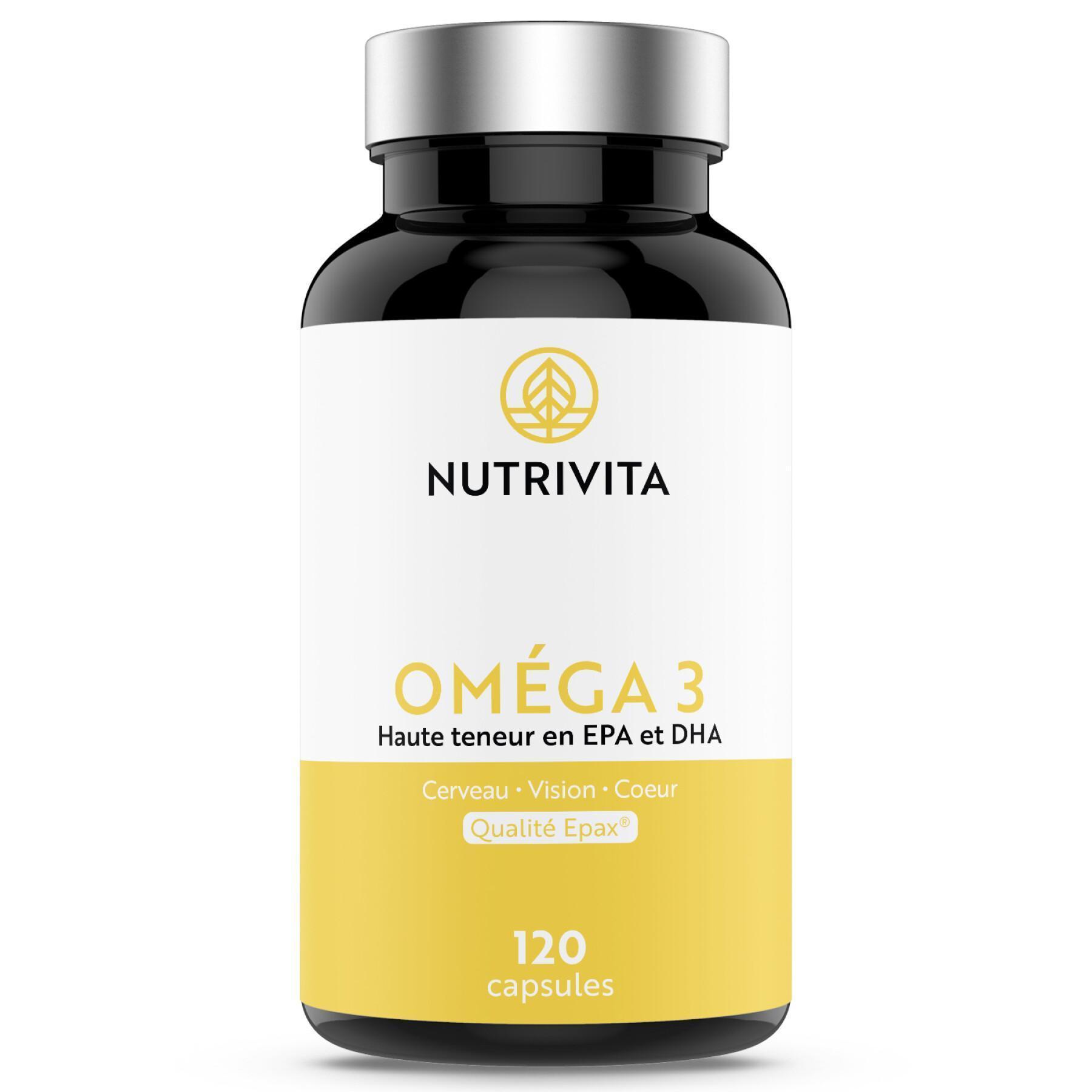 Suplemento alimentar Omega 3 - 120 cápsulas Nutrivita