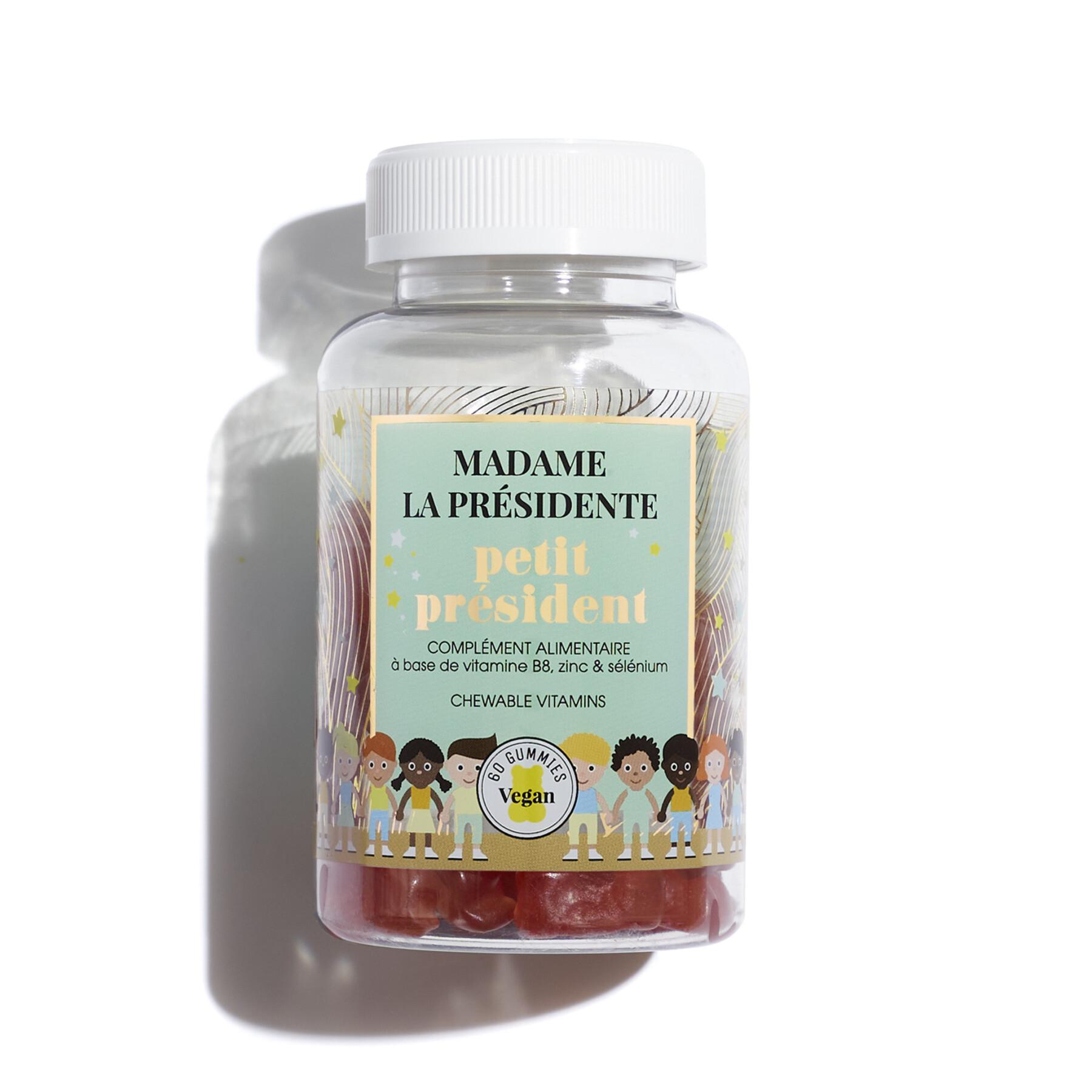 Suplemento alimentar para crianças Madame La Présidente Petit President Gummies