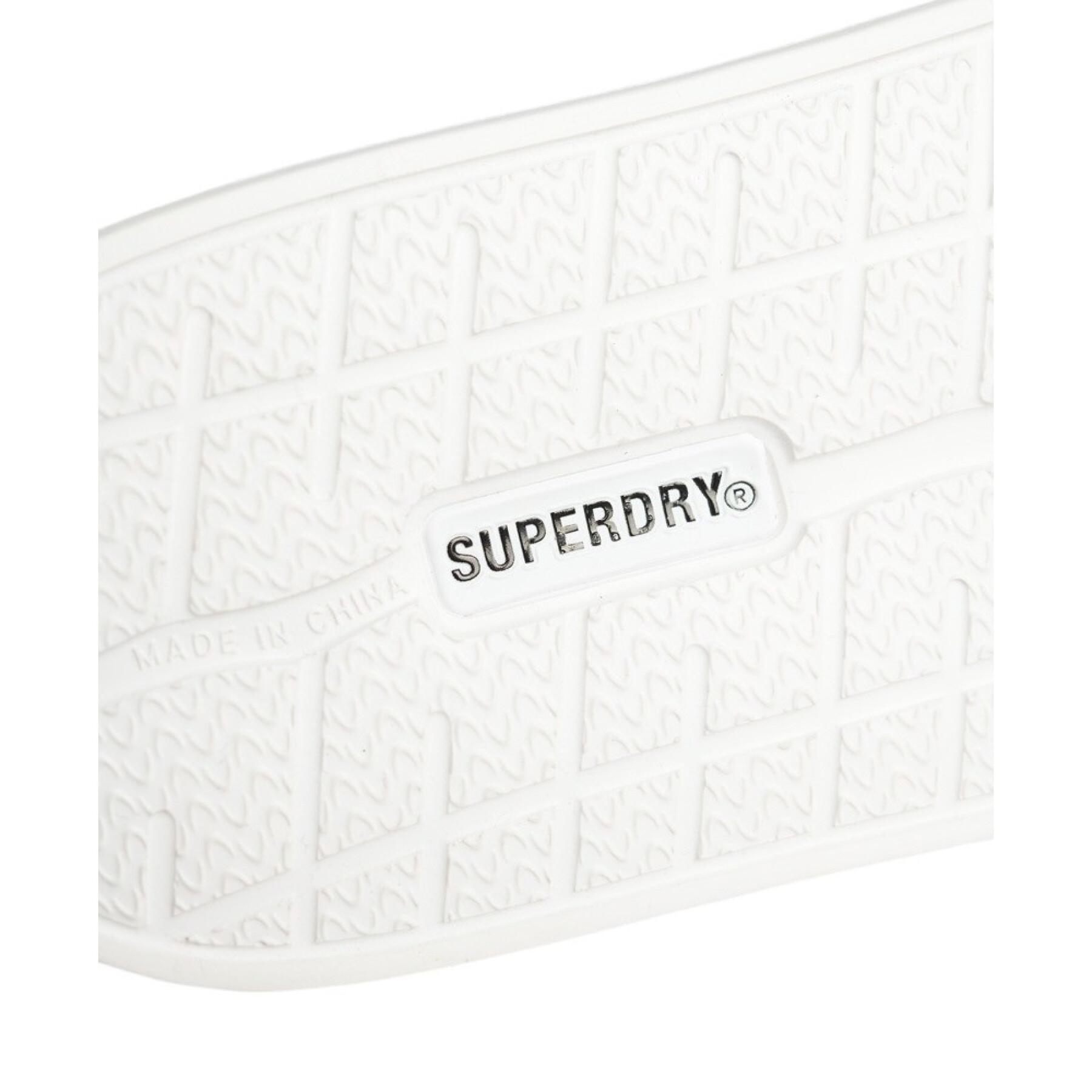 Flip-flops do logótipo feminino impresso Superdry Code
