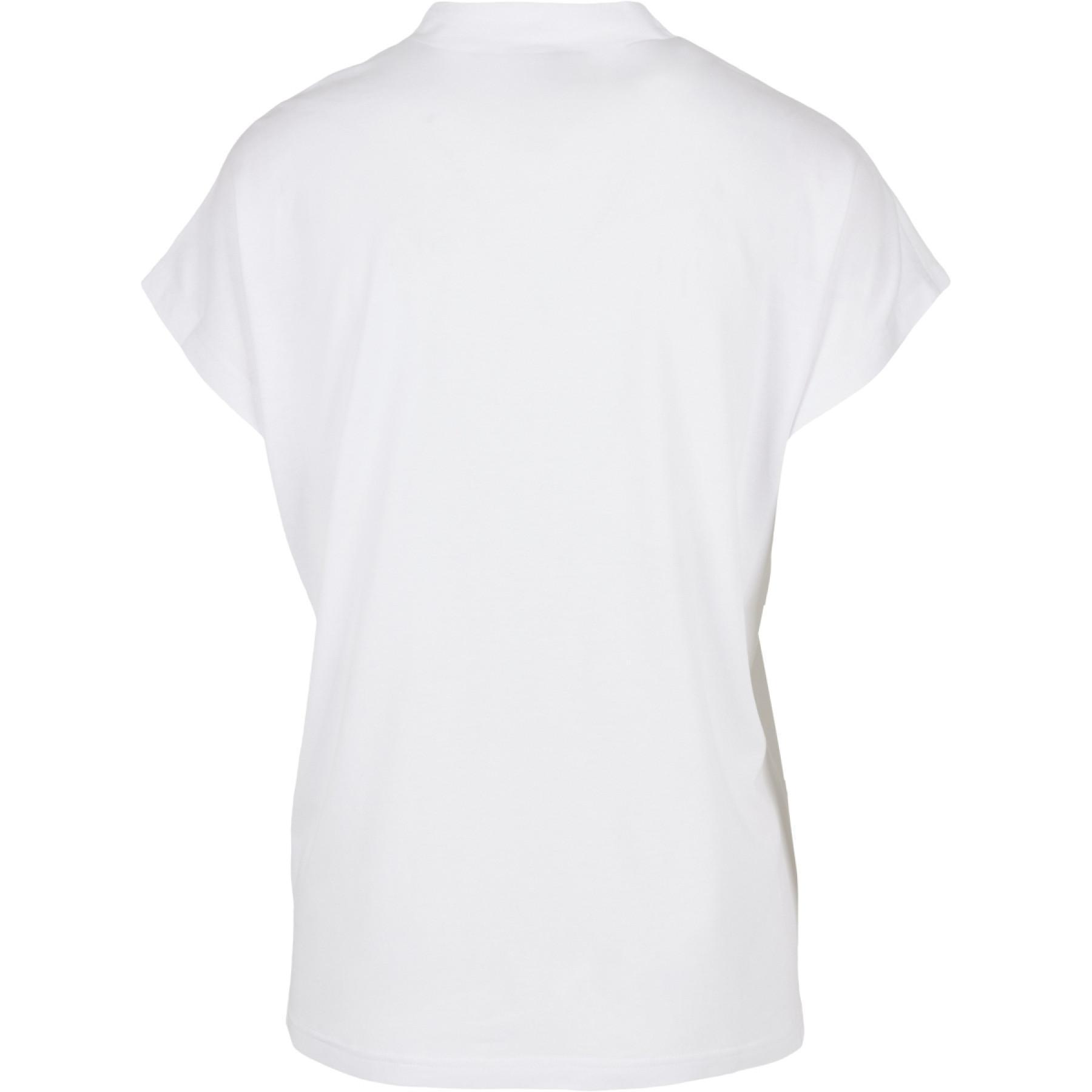 T-shirt mulher Urban Classics oversized cortar viscose-tamanhos grandes