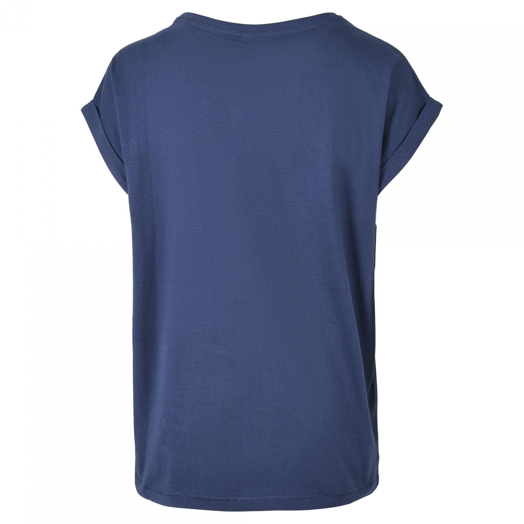 T-shirt mulher Urban Classics extended shoulder (tamanhos grandes)
