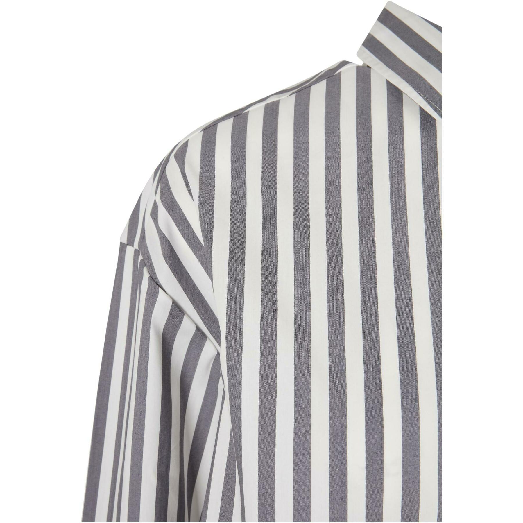 Camisa de mulher Urban Classics Oversized Stripe GT