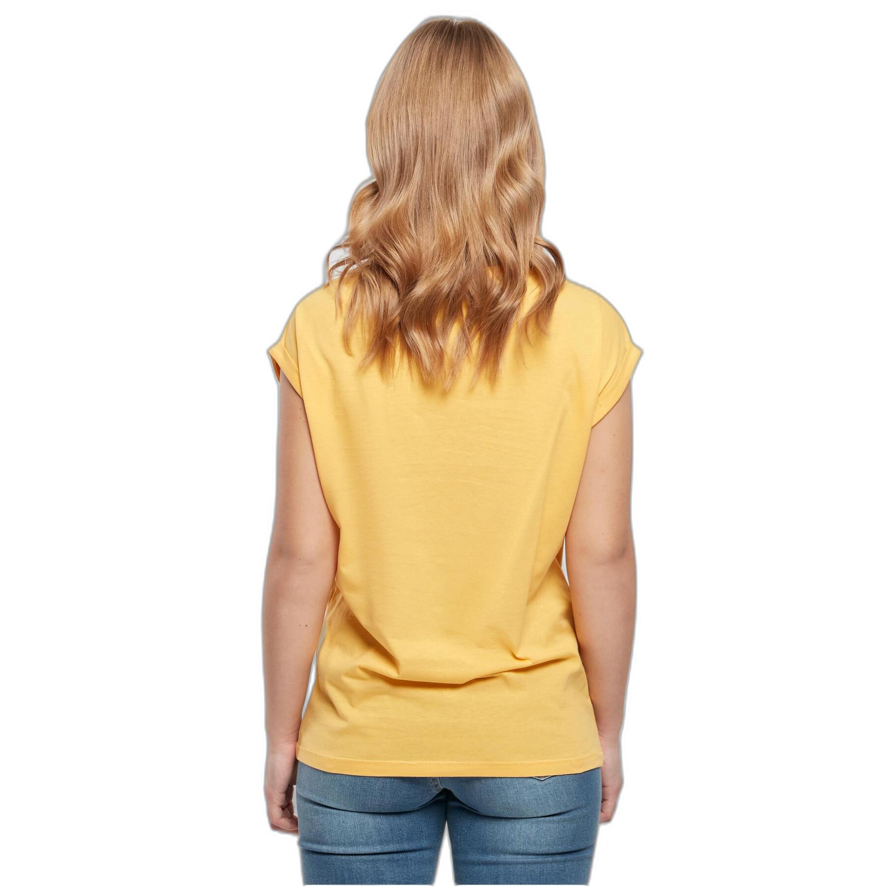 T-shirt de ombro longo para mulheres Urban Classics GT