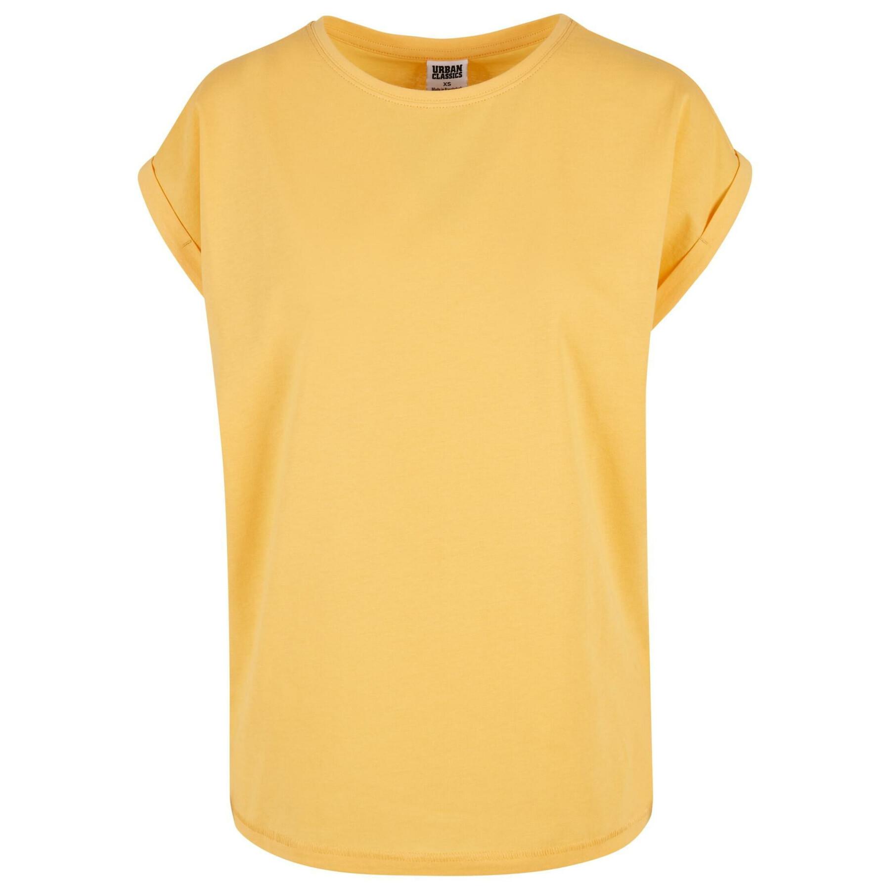 T-shirt de ombro comprido feminino Urban Classics
