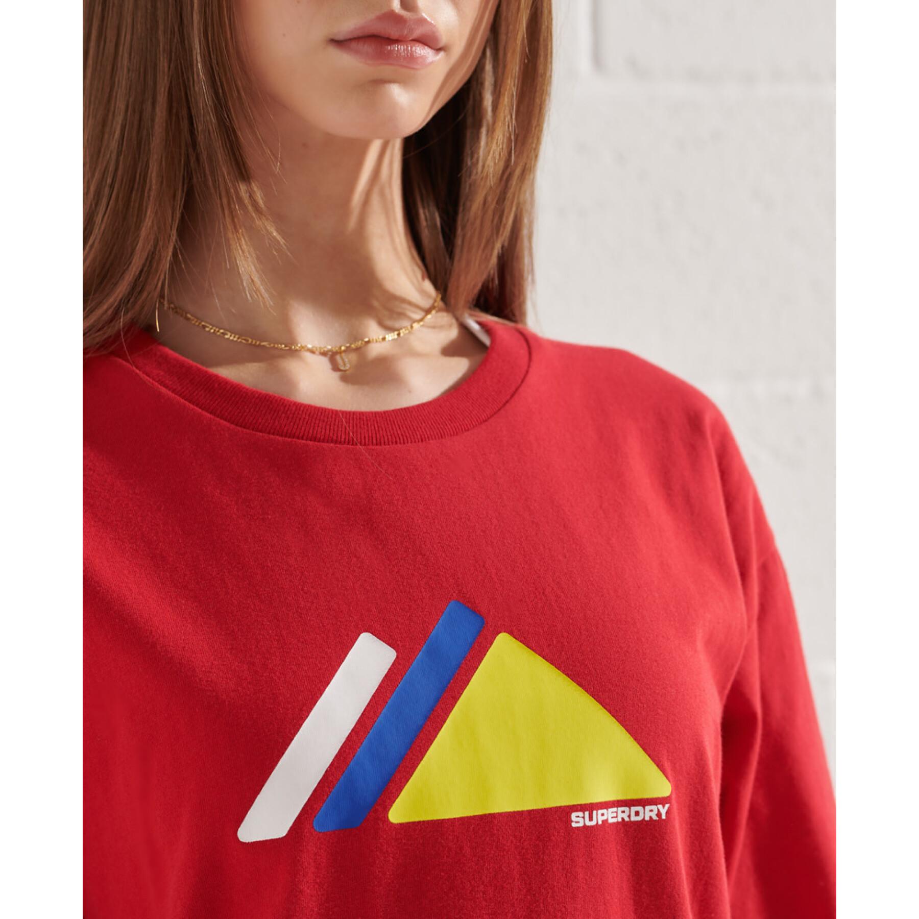 Camiseta feminina Superdry Mountain Sport