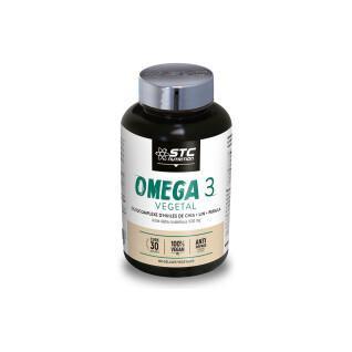 Oliocomplexo de óleo de chia + linho + perilla omega 3 vegetal STC Nutrition - 120 capsules