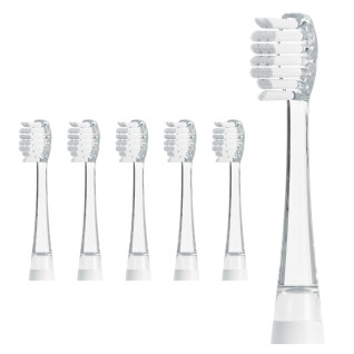 Embalagem de 6 cabeças de escova de dentes Ailoria Bubble Brush